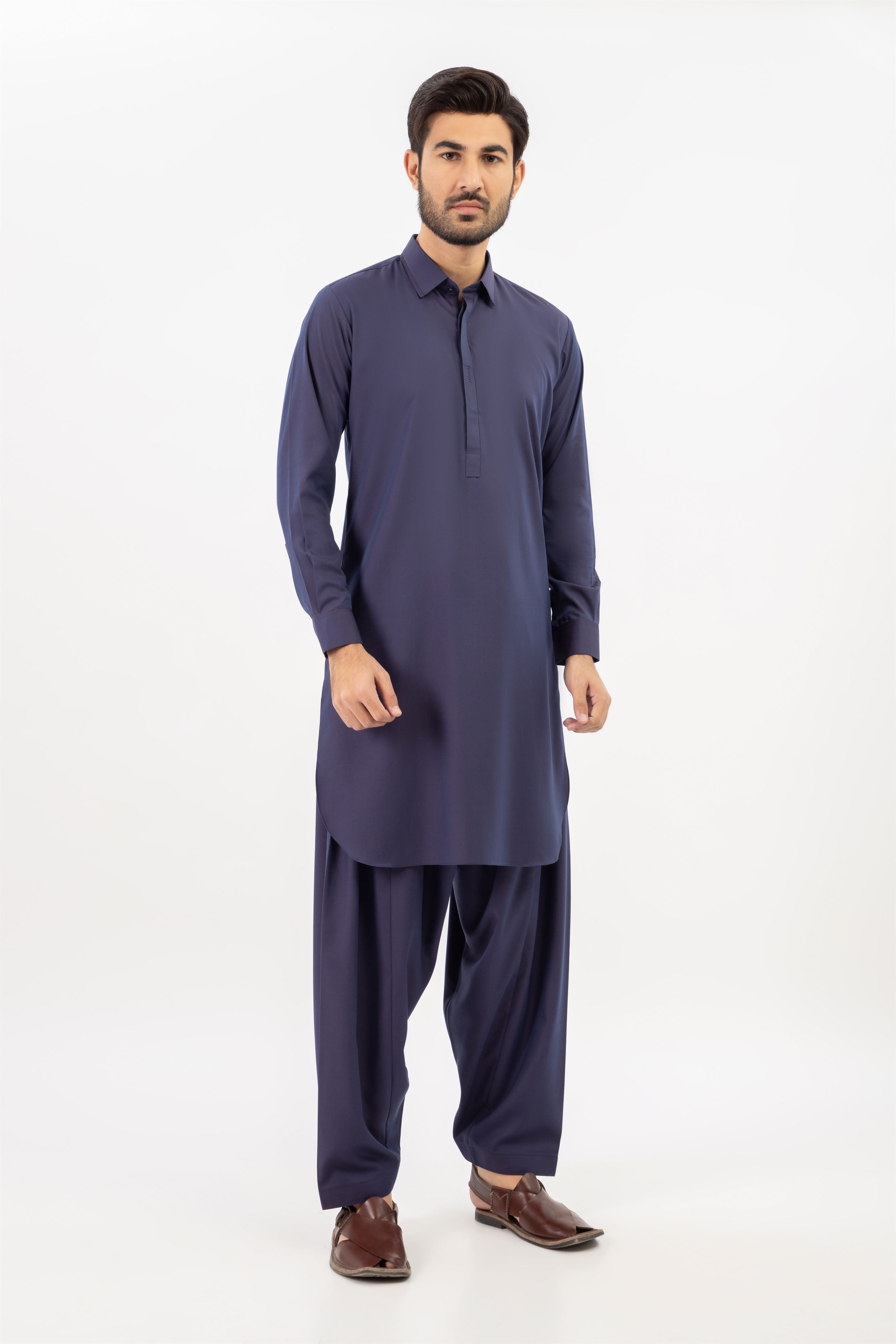 MEN SHALWAR KAMEEZ BLUE