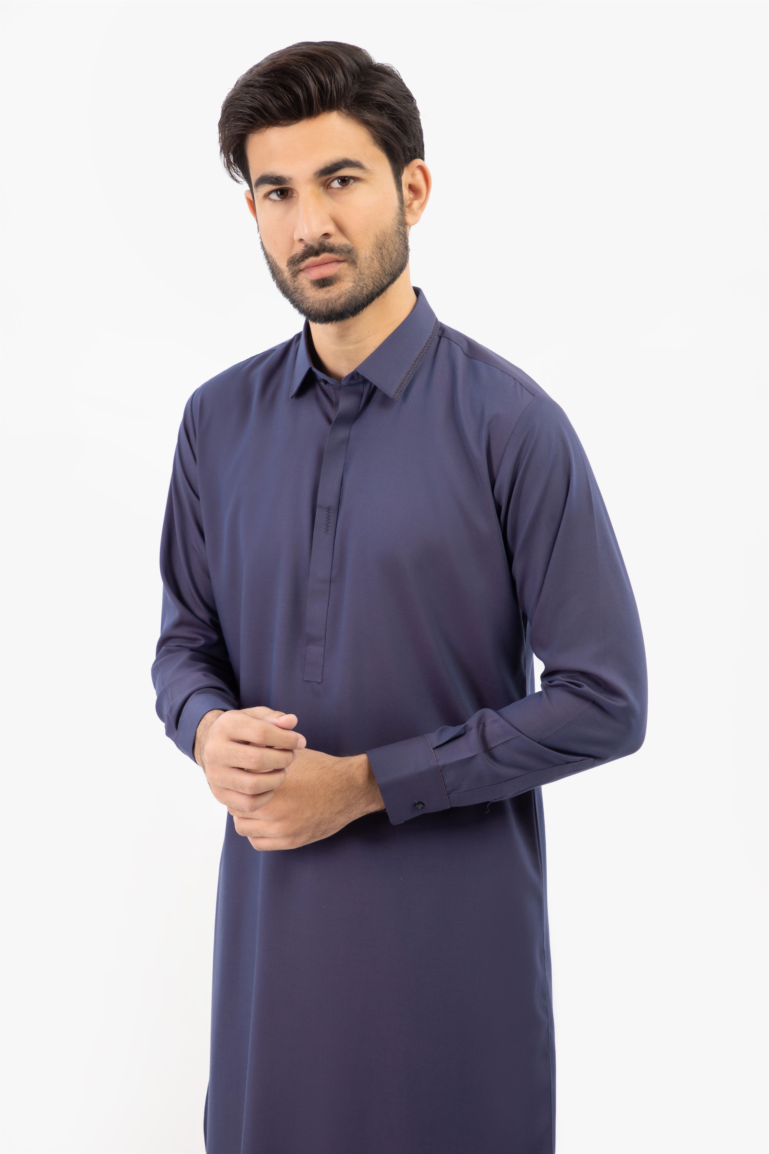 MEN SHALWAR KAMEEZ BLUE