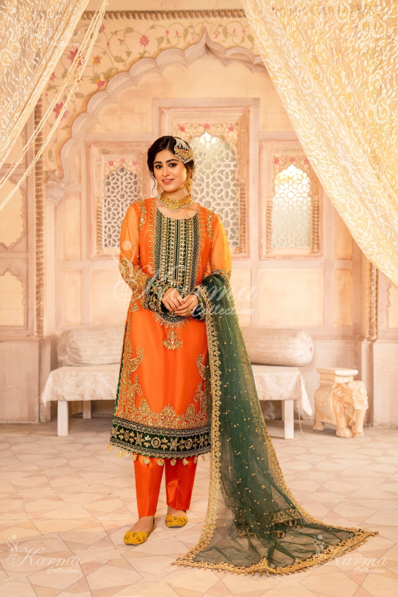 KCS-F-419-Orange - Sherry's wardrobe