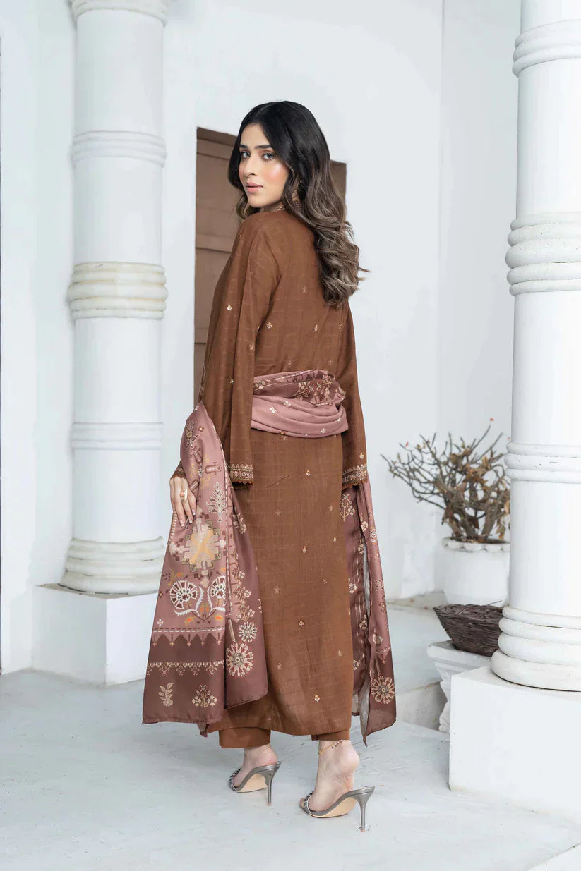 Walnut Brown Three Piece Set (WK:213)