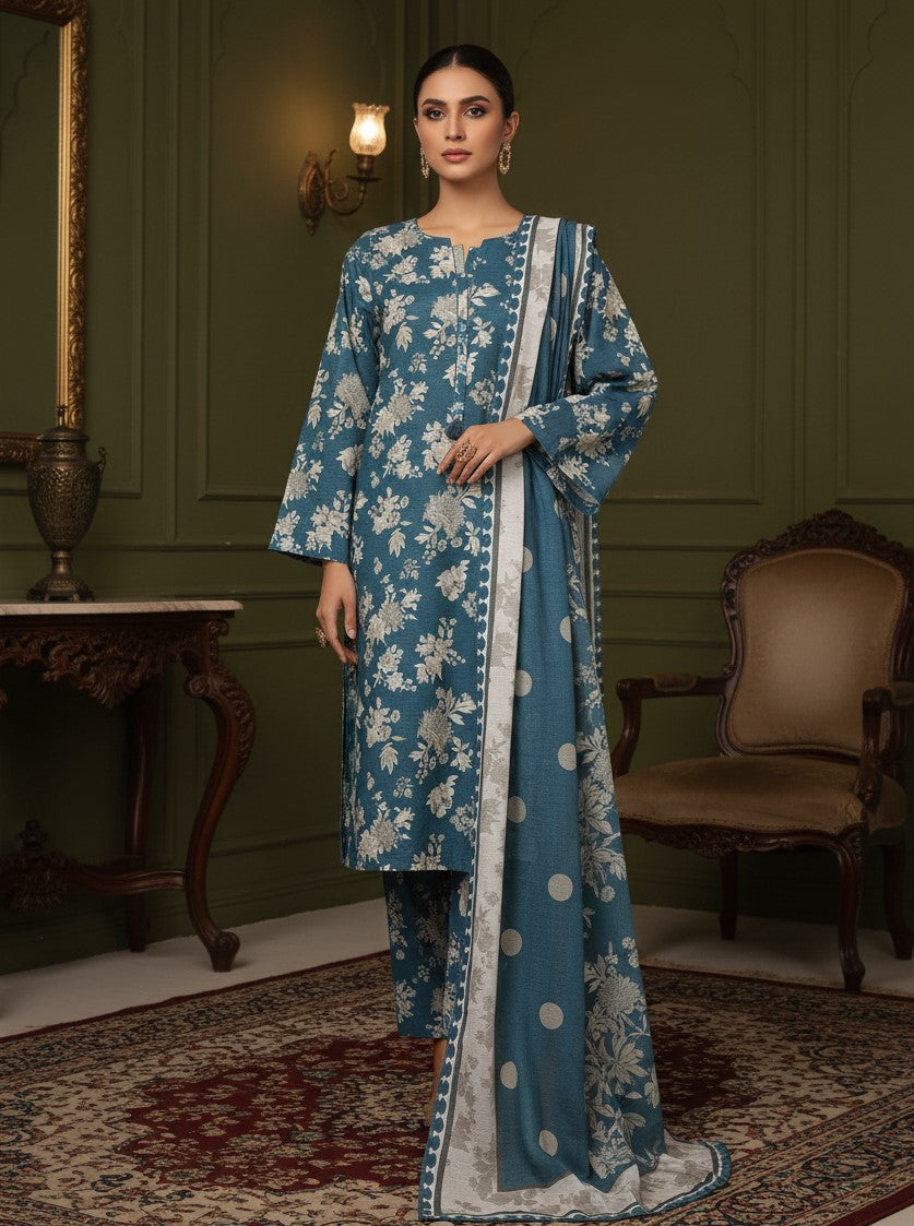 Frost bite - Printed Khaddar