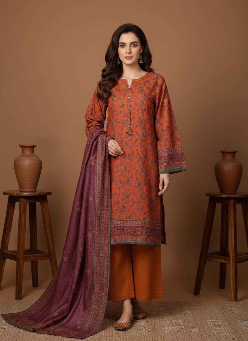 Autumn - SB Khaddar with Shimmer