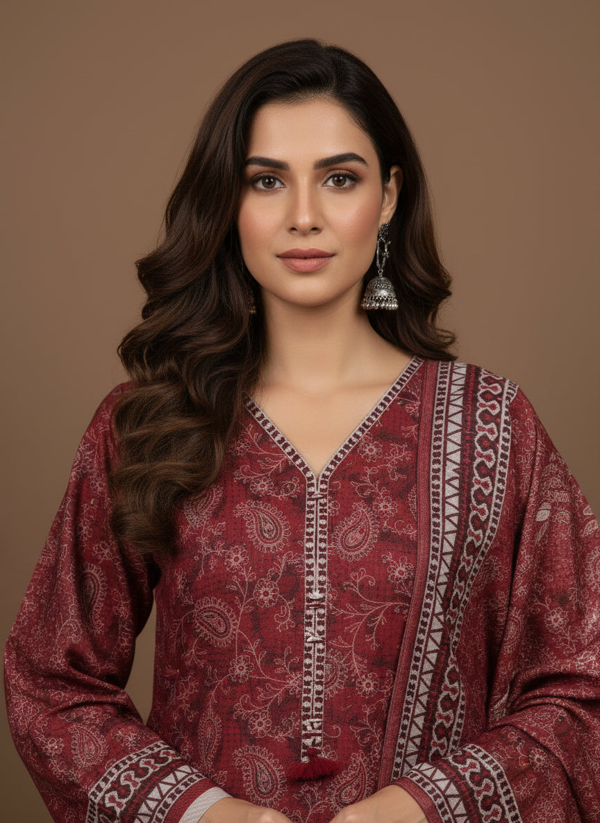 Bahaar - SB Khaddar with Shimmer