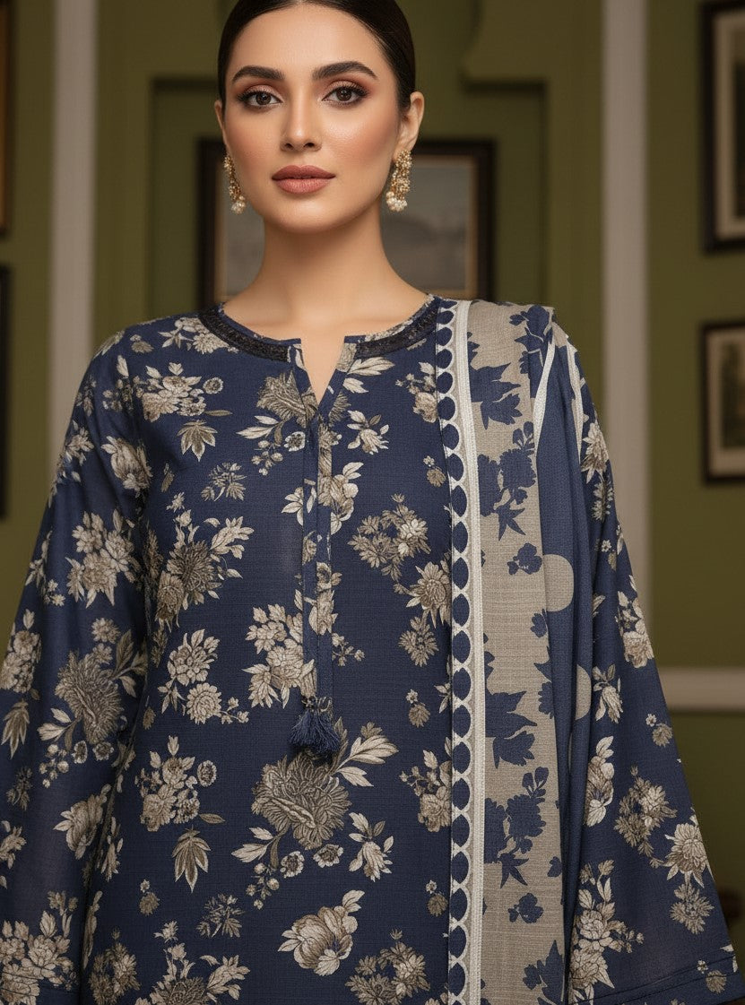 Zeenat - Printed Khaddar