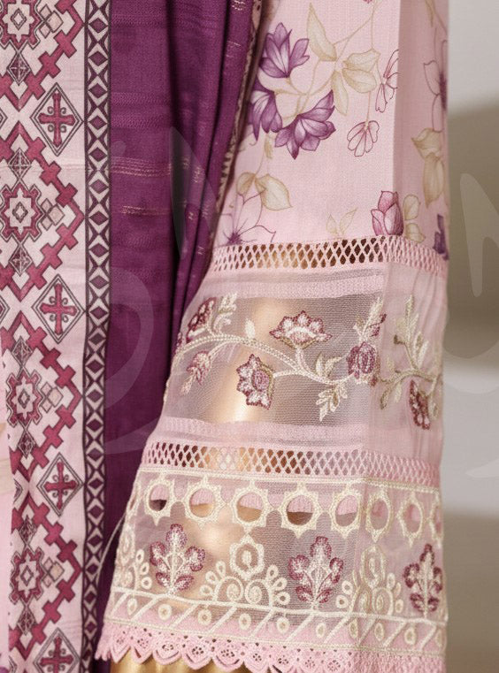 S'Pret - Emb Lawn 643 Plum