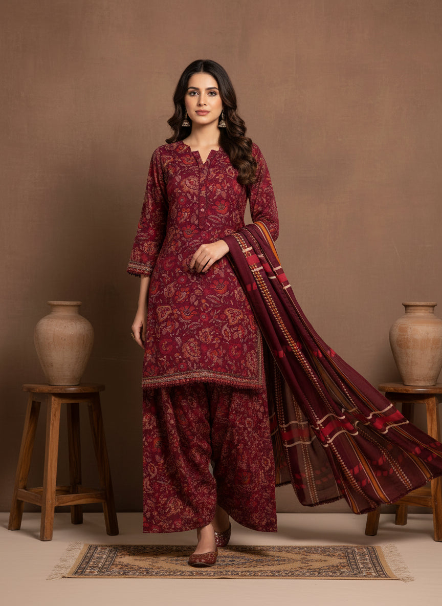 Laleen - SB Viscose Farshi shalwar