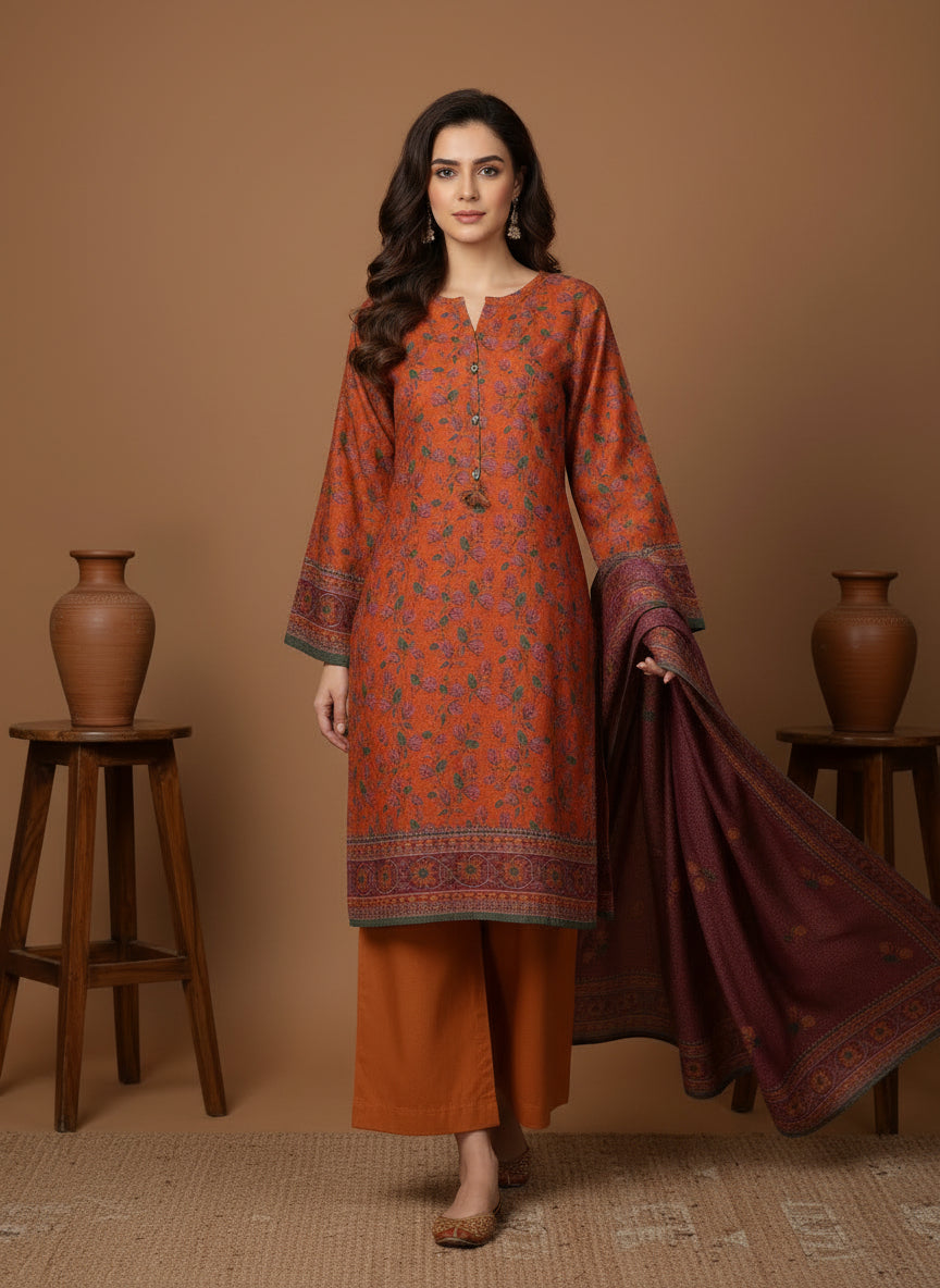 Autumn - SB Khaddar with Shimmer