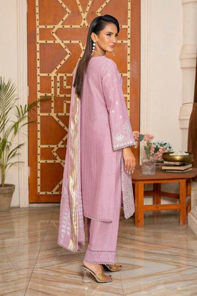 AR 3670 | 3 Piece Lavender Doria Suit