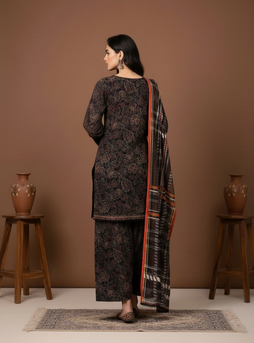 Layla zar- SB Viscose Farshi shalwar
