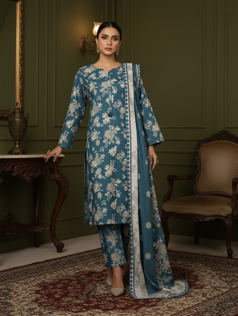 Frost bite - Printed Khaddar