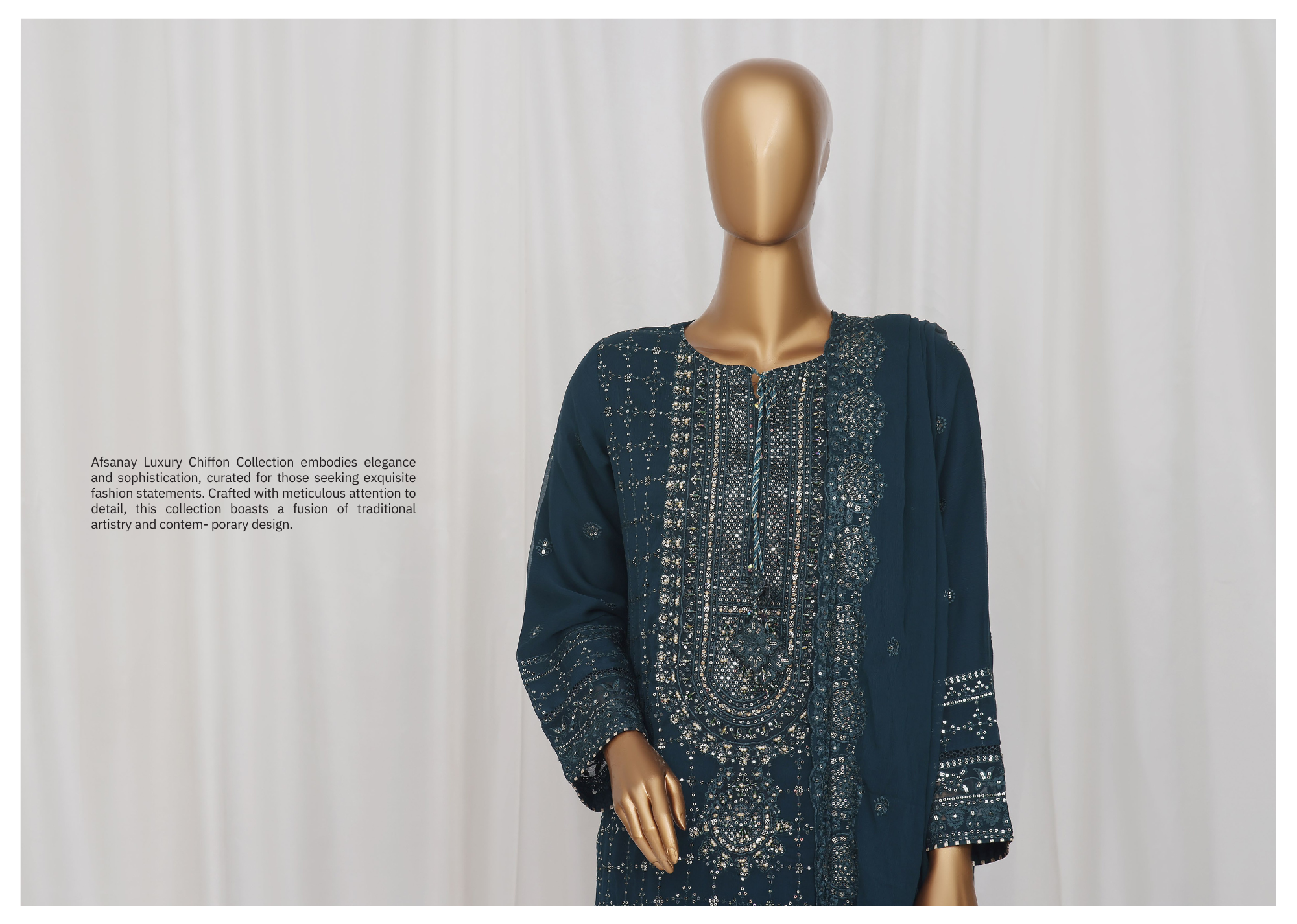 SB Afsanay Luxury Chiffon D-3385