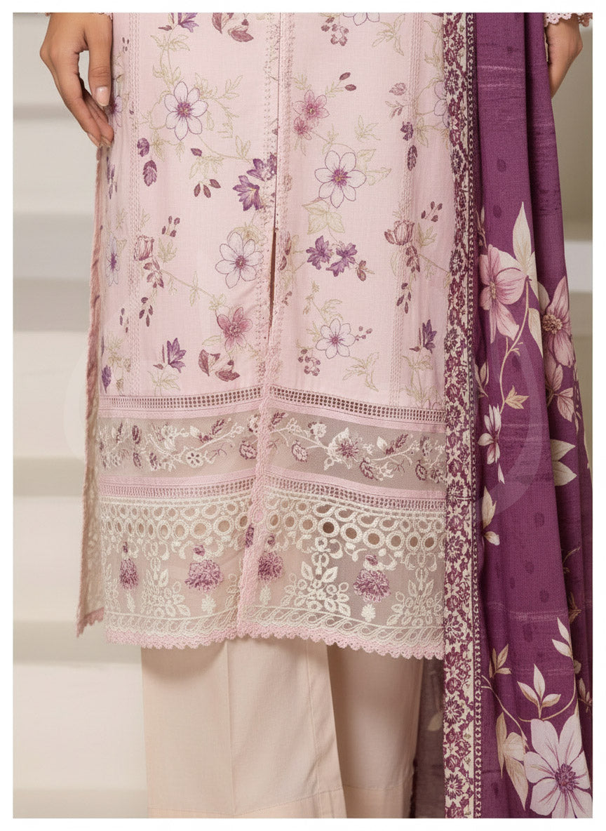 S'Pret - Emb Lawn 643 Plum