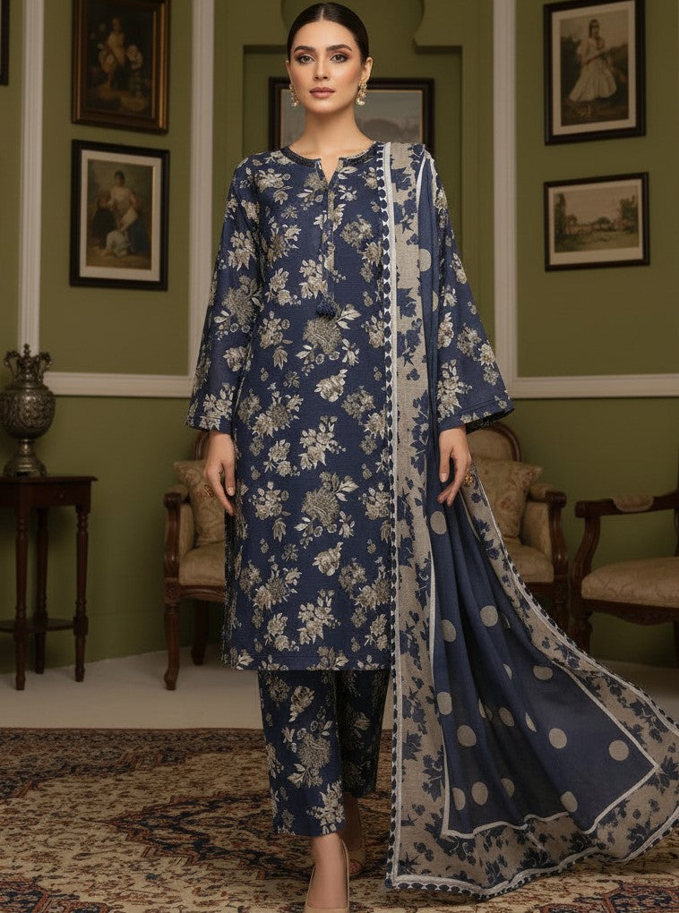 Zeenat - Printed Khaddar