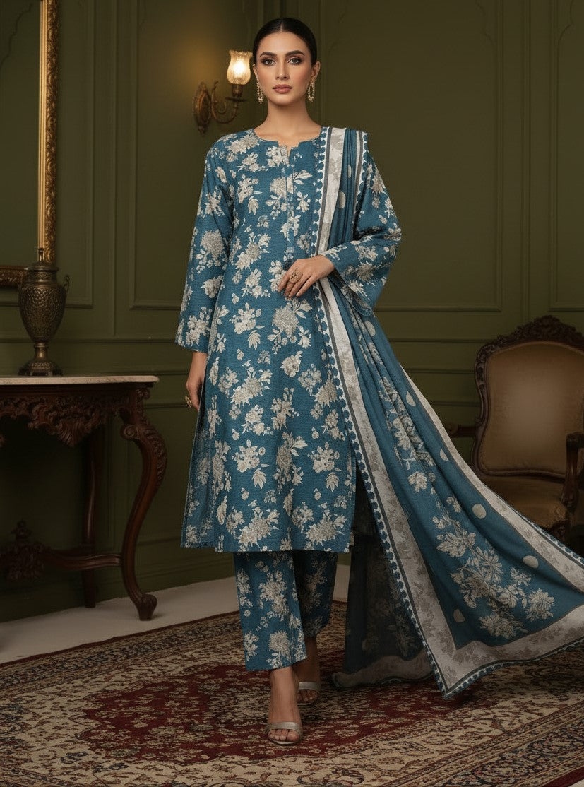 Frost bite - Printed Khaddar