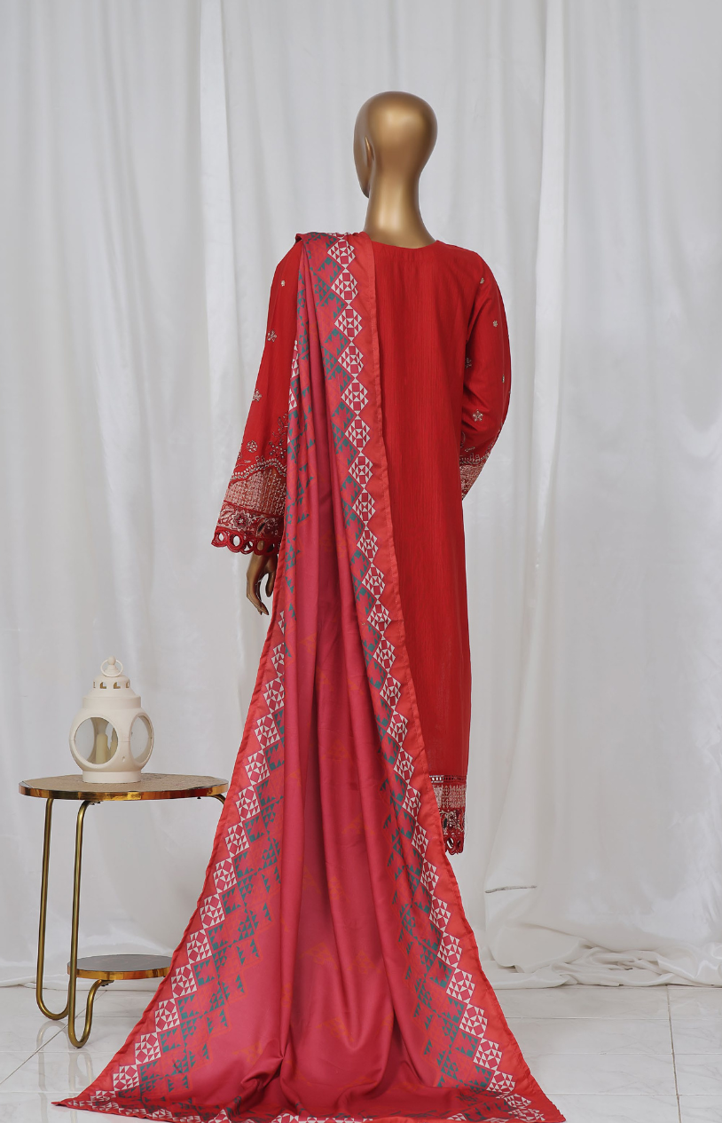 SB Luxury Embroidered Khaddar D-3400