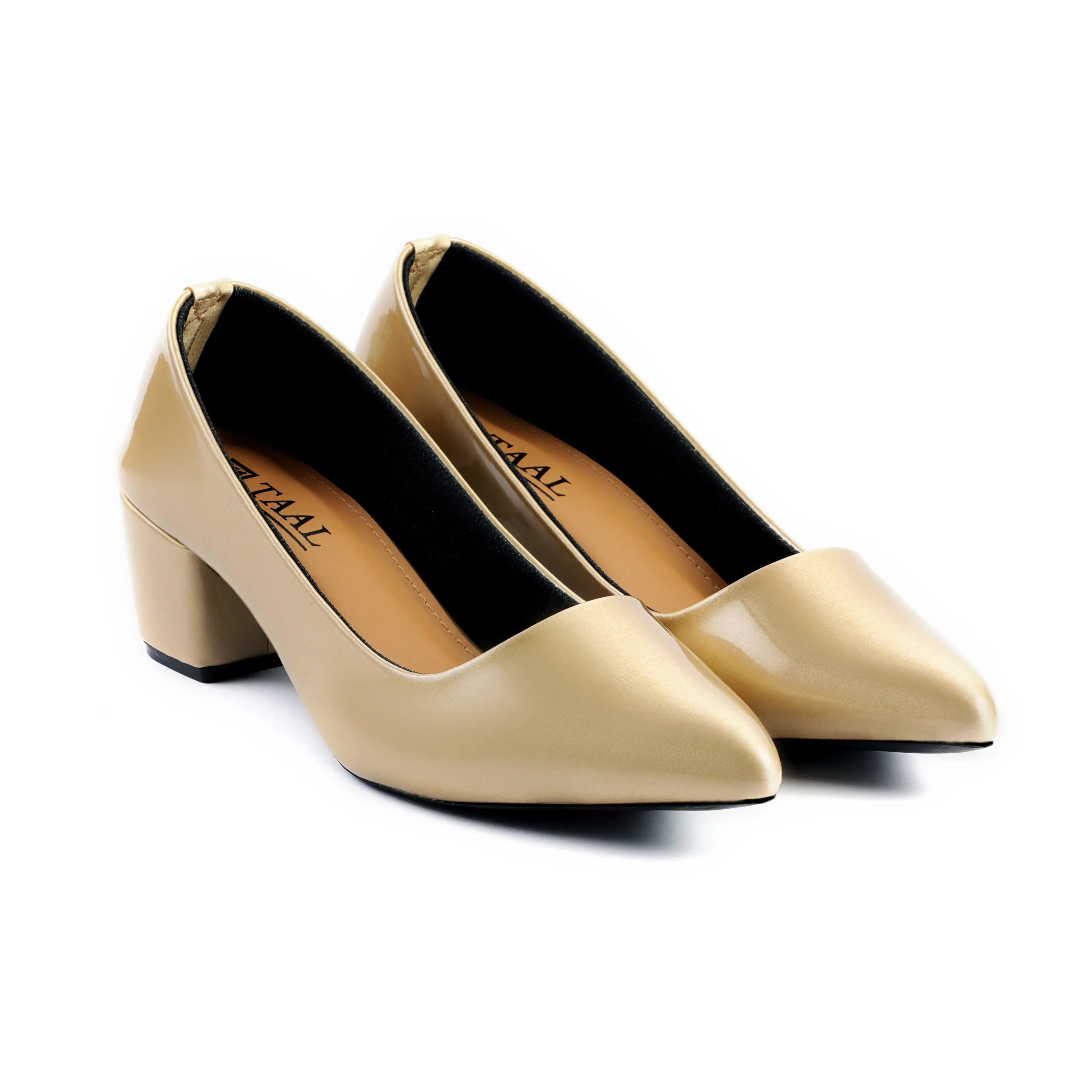 Berlin Heeled Pumps Gold