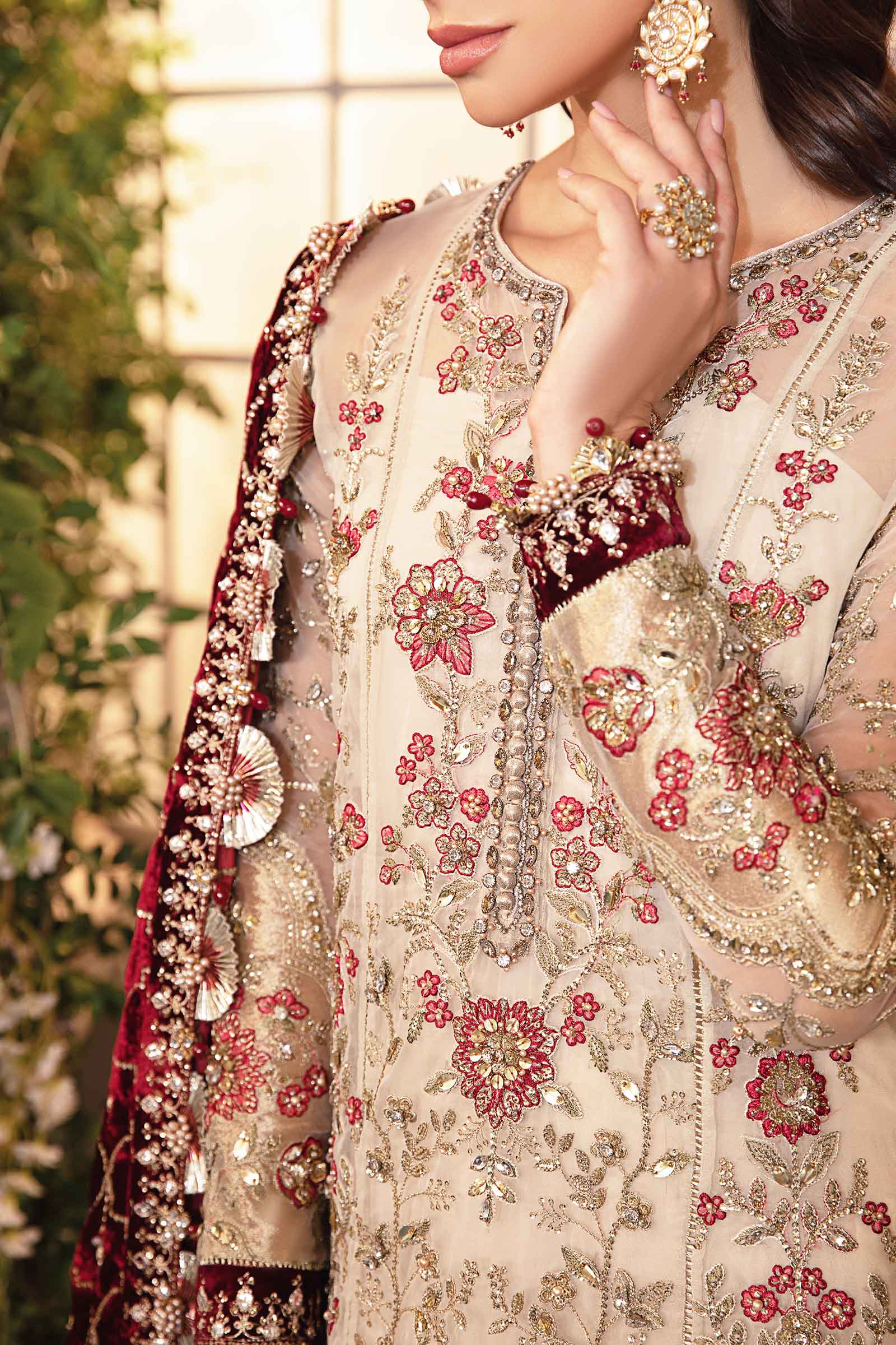 Maria.B Embroidered | AL-4136