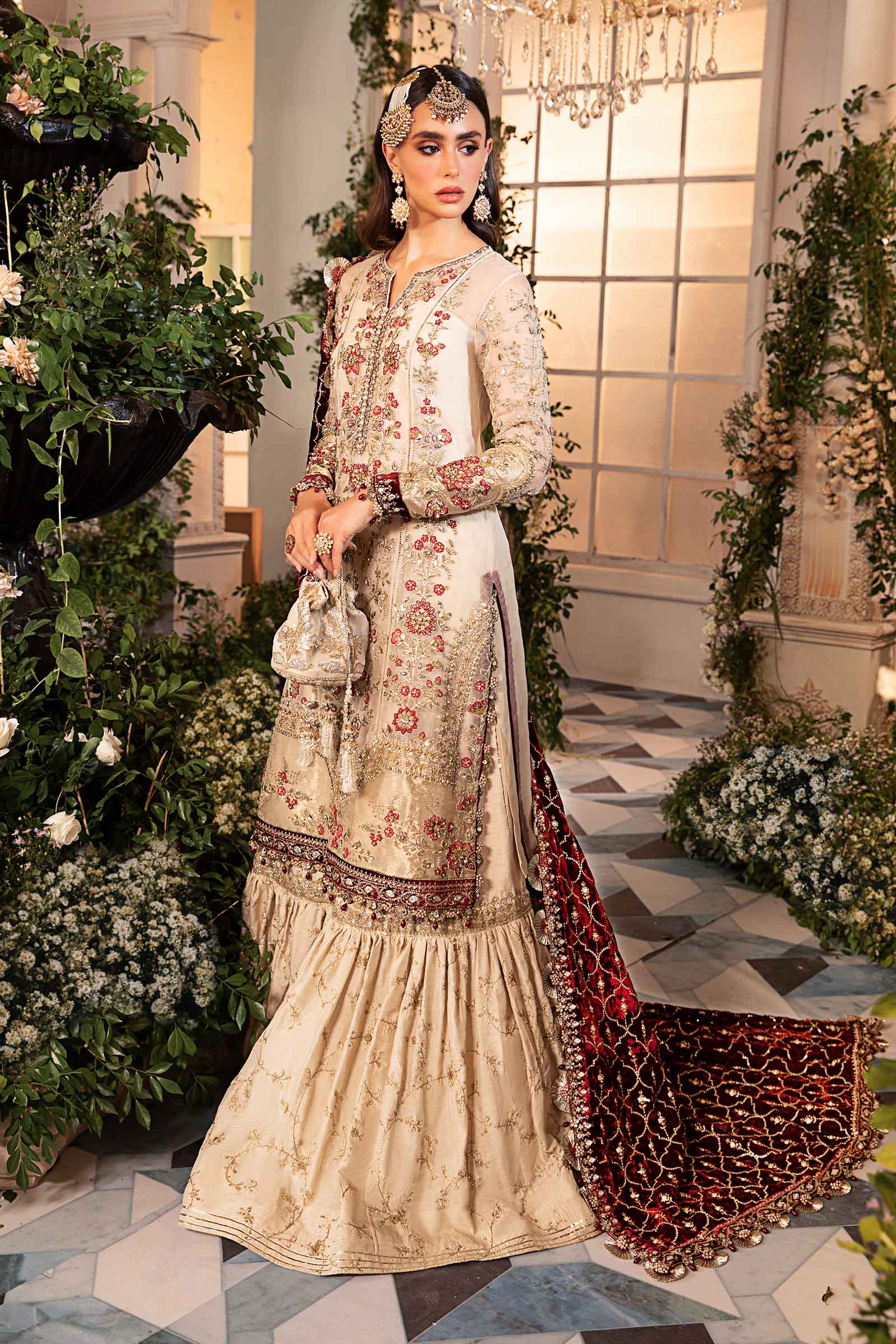 Maria.B Embroidered | AL-4136