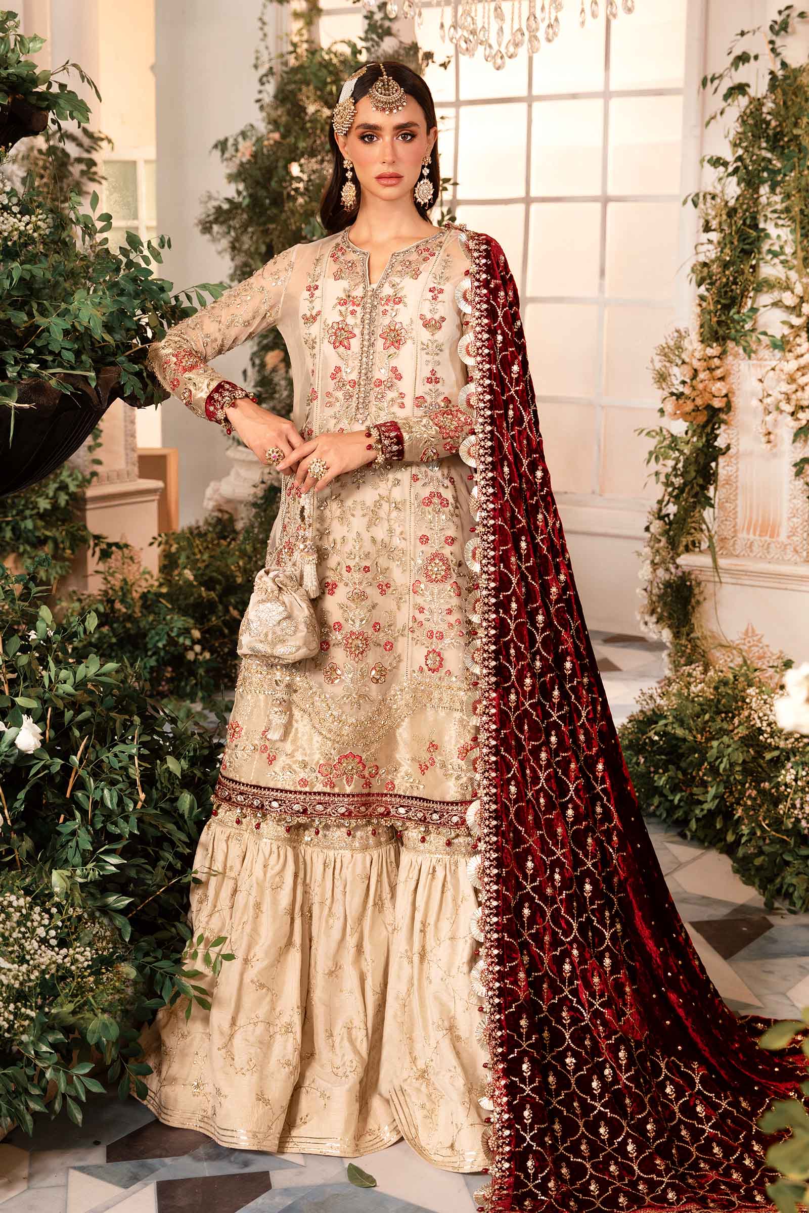 Maria.B Embroidered | BD-3002