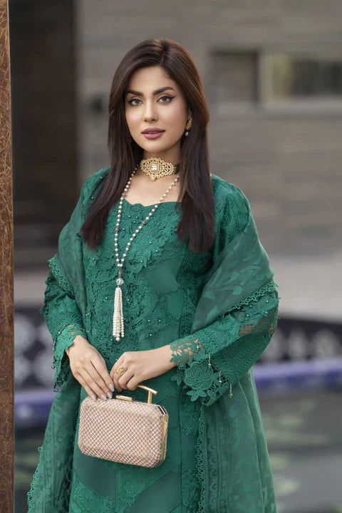 Maria B. Embroidered Lawn Suit | AL-1064