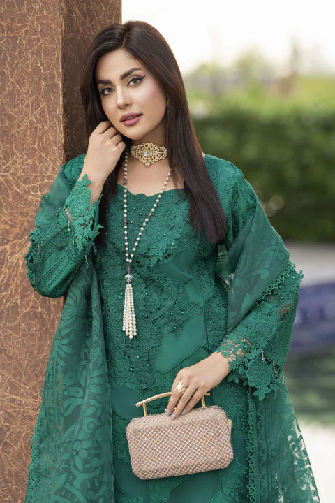 Maria B. Embroidered Lawn Suit | AL-1064