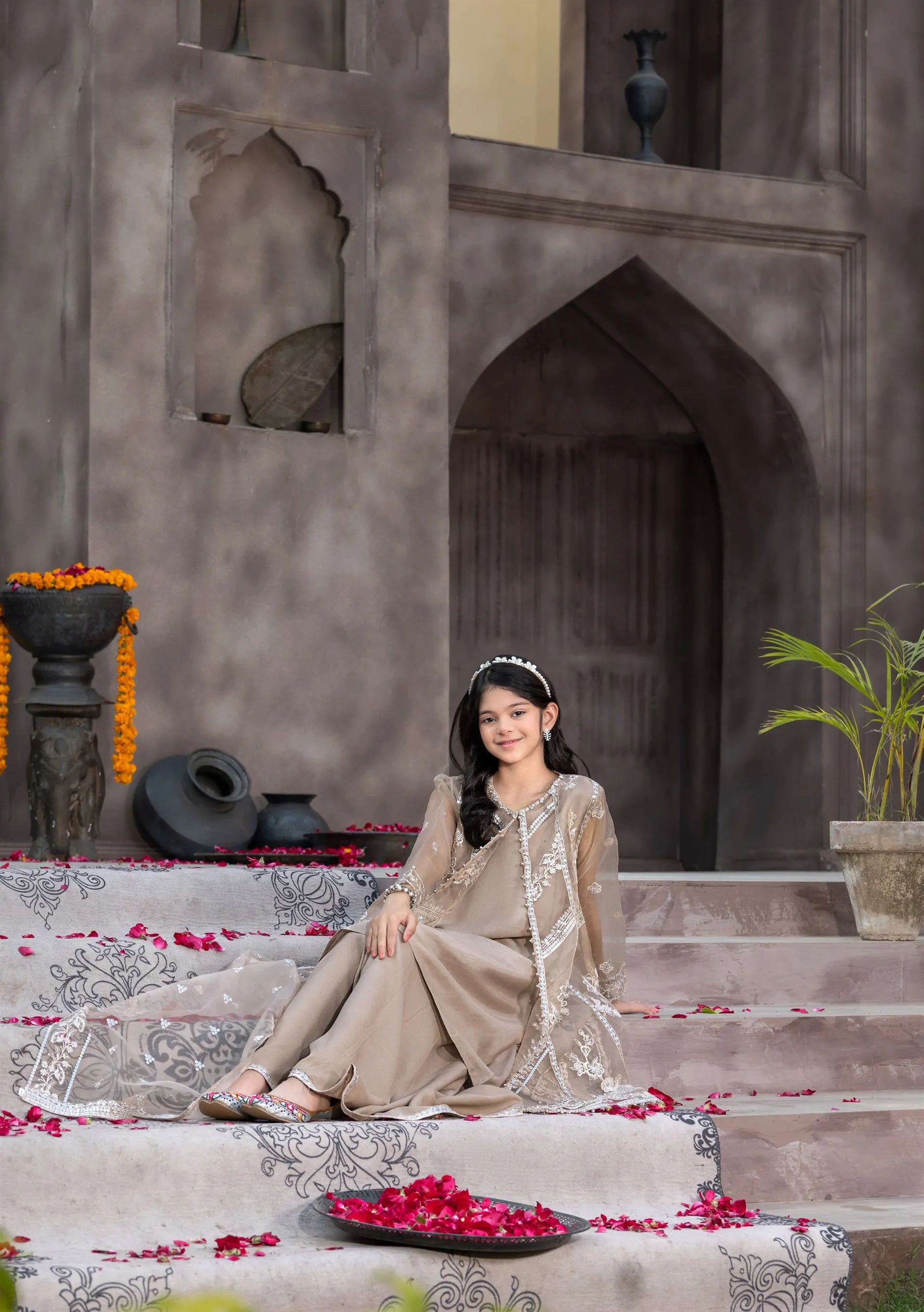 AL-4371 Kids Luxury Wear