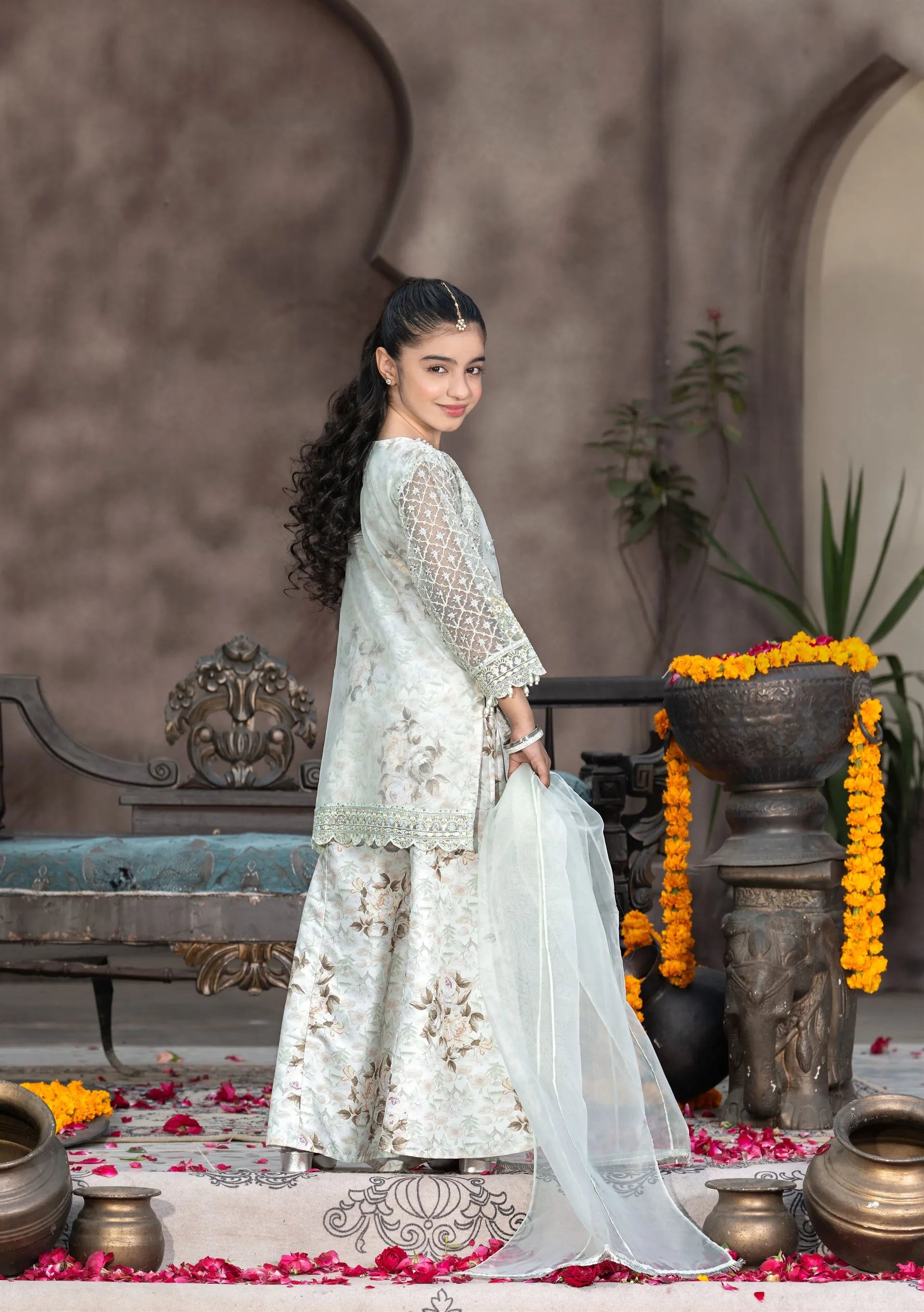 AL-4367 Kids Luxury Wear