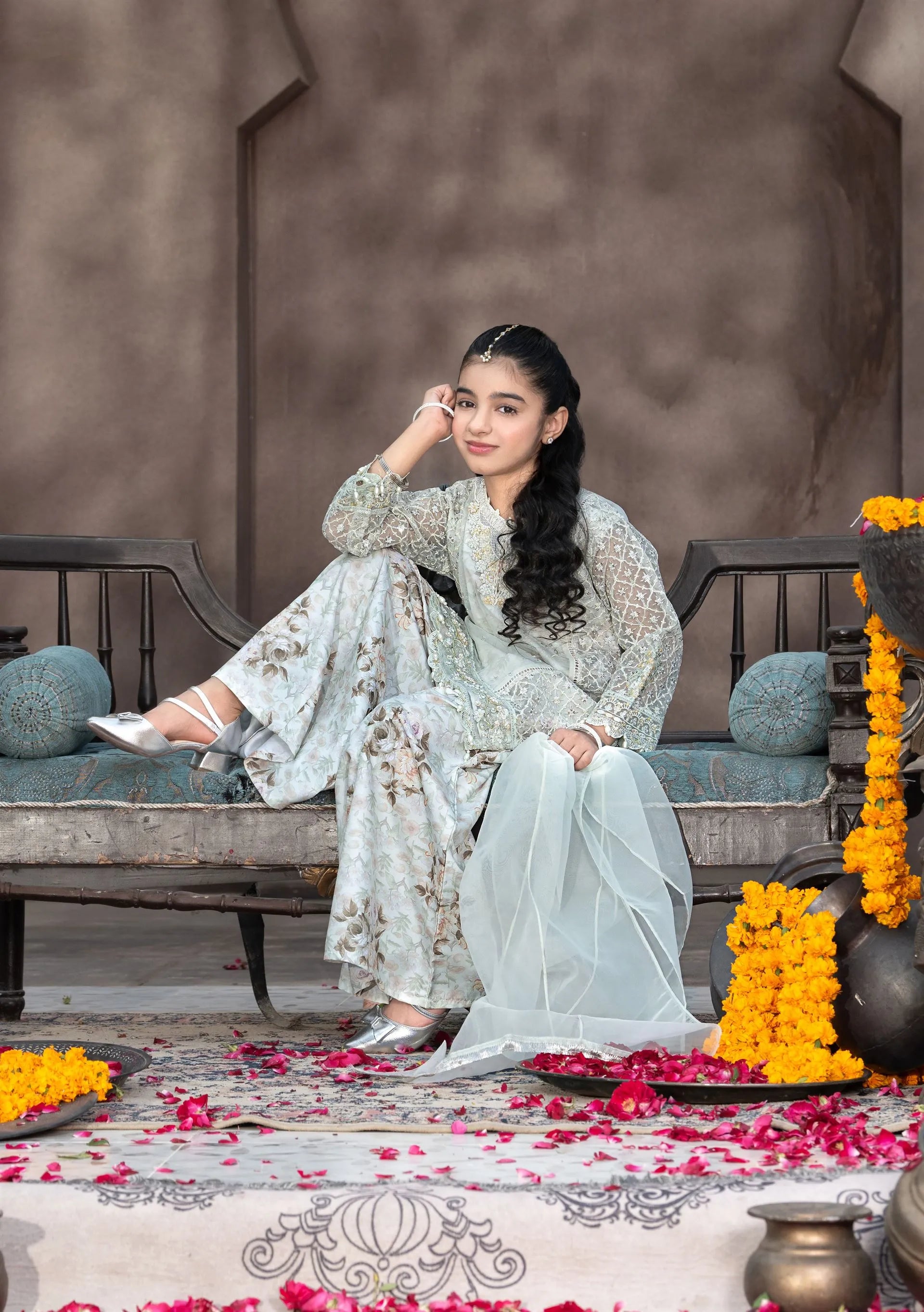 AL-4367 Kids Luxury Wear