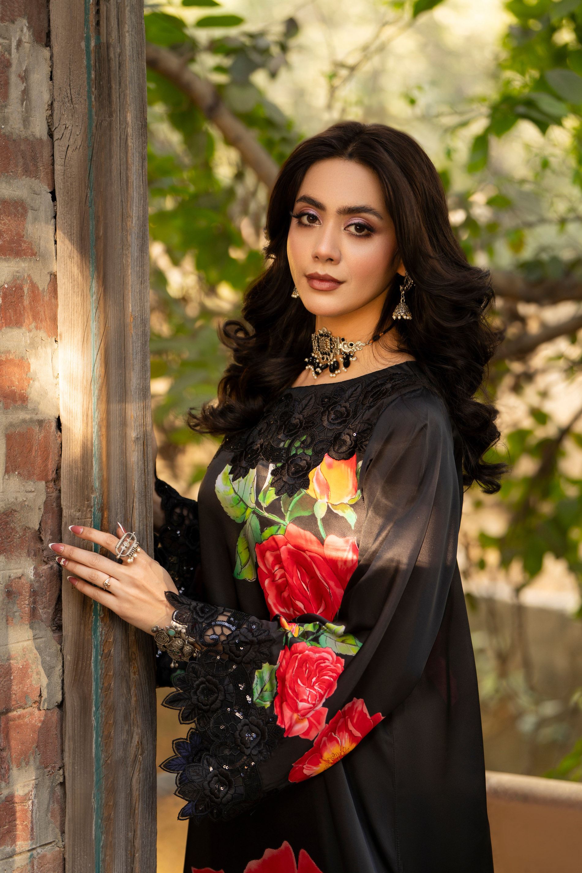 Karma Eliana - F-503 Flora Black