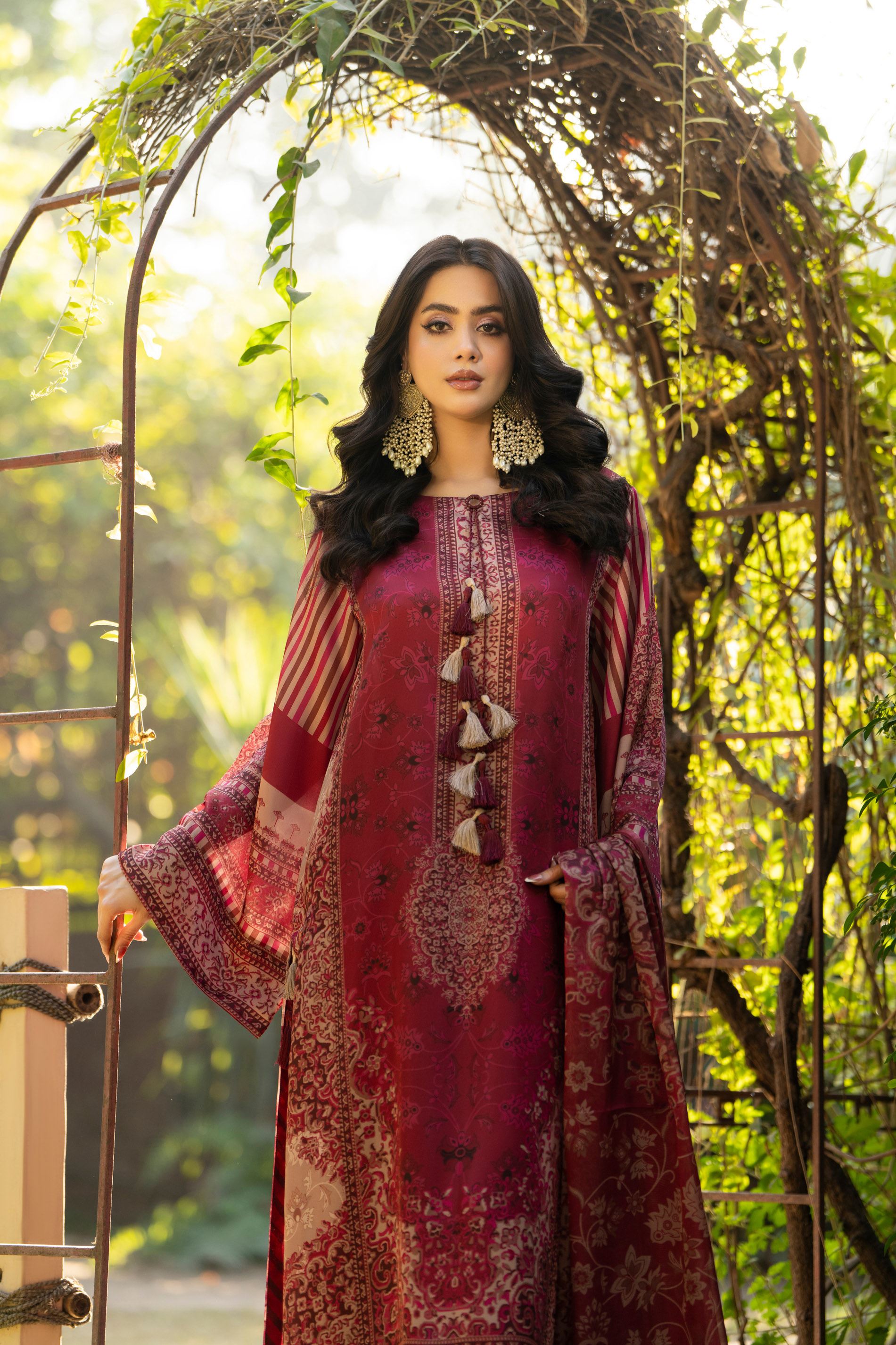 Karma Eliana - F-507 Deep Maroon