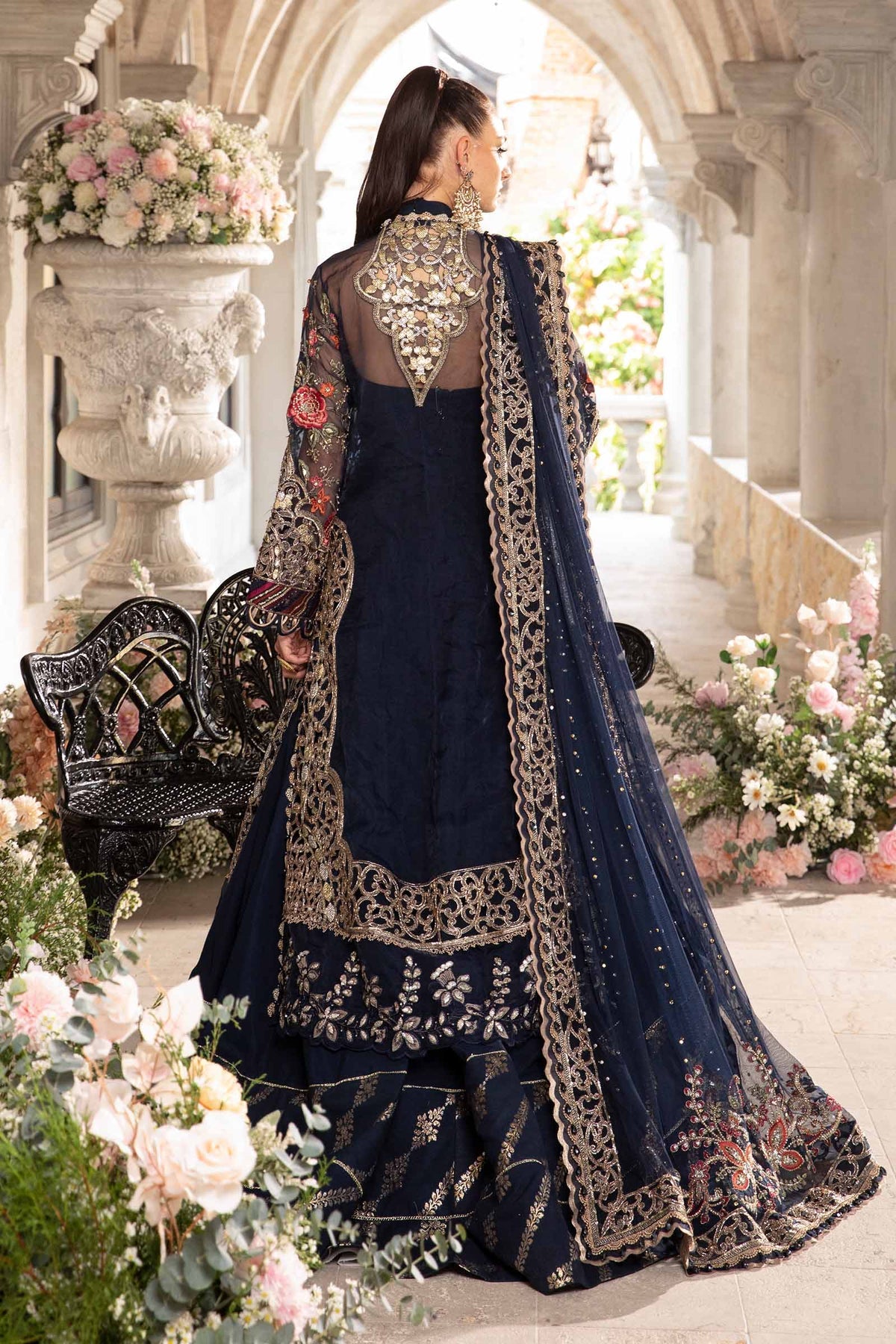 3 Piece Unstitched Embroidered Suit | BD-2808