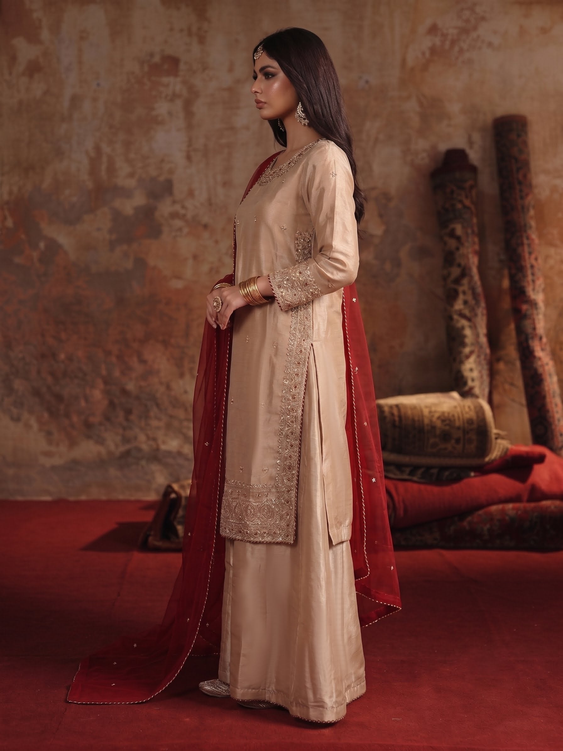 Sunehri - Premium Masoori Silk