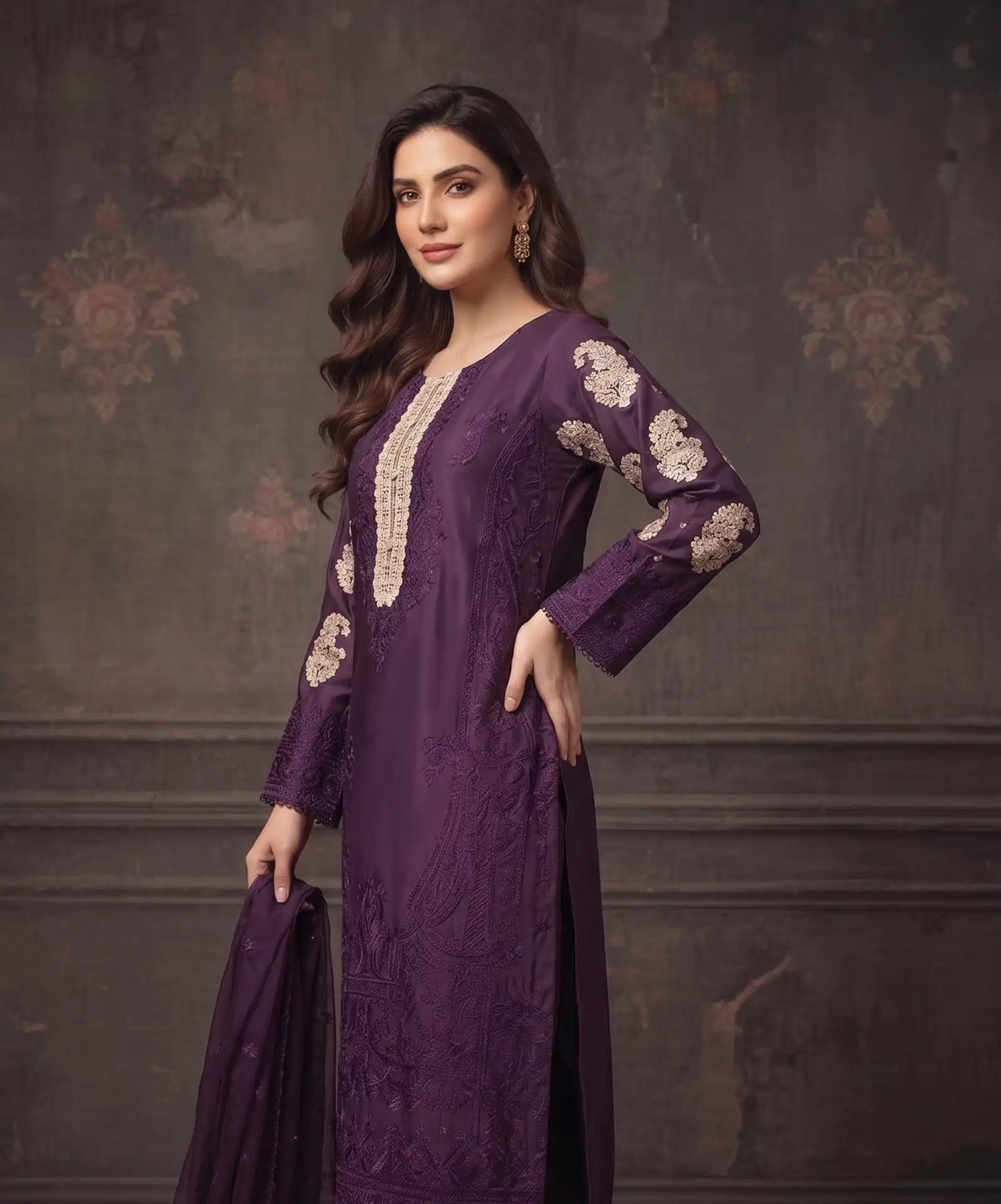 Sherrys Silk - Imperial Purple