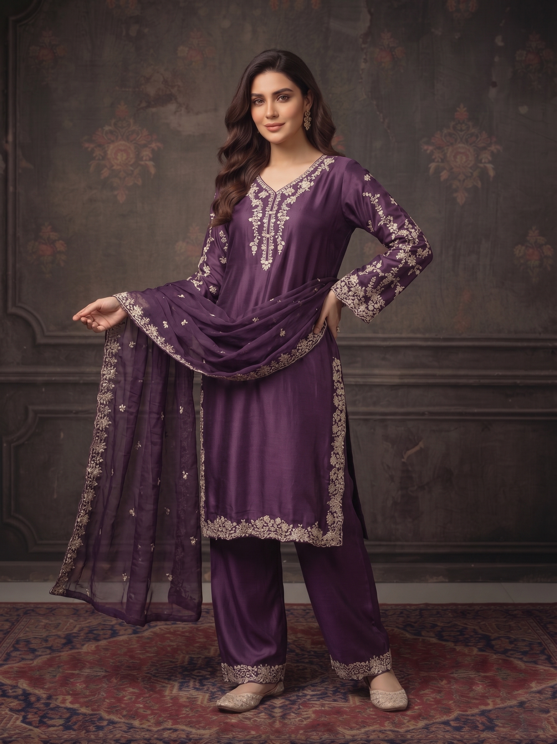 Sherrys Silk - Purple