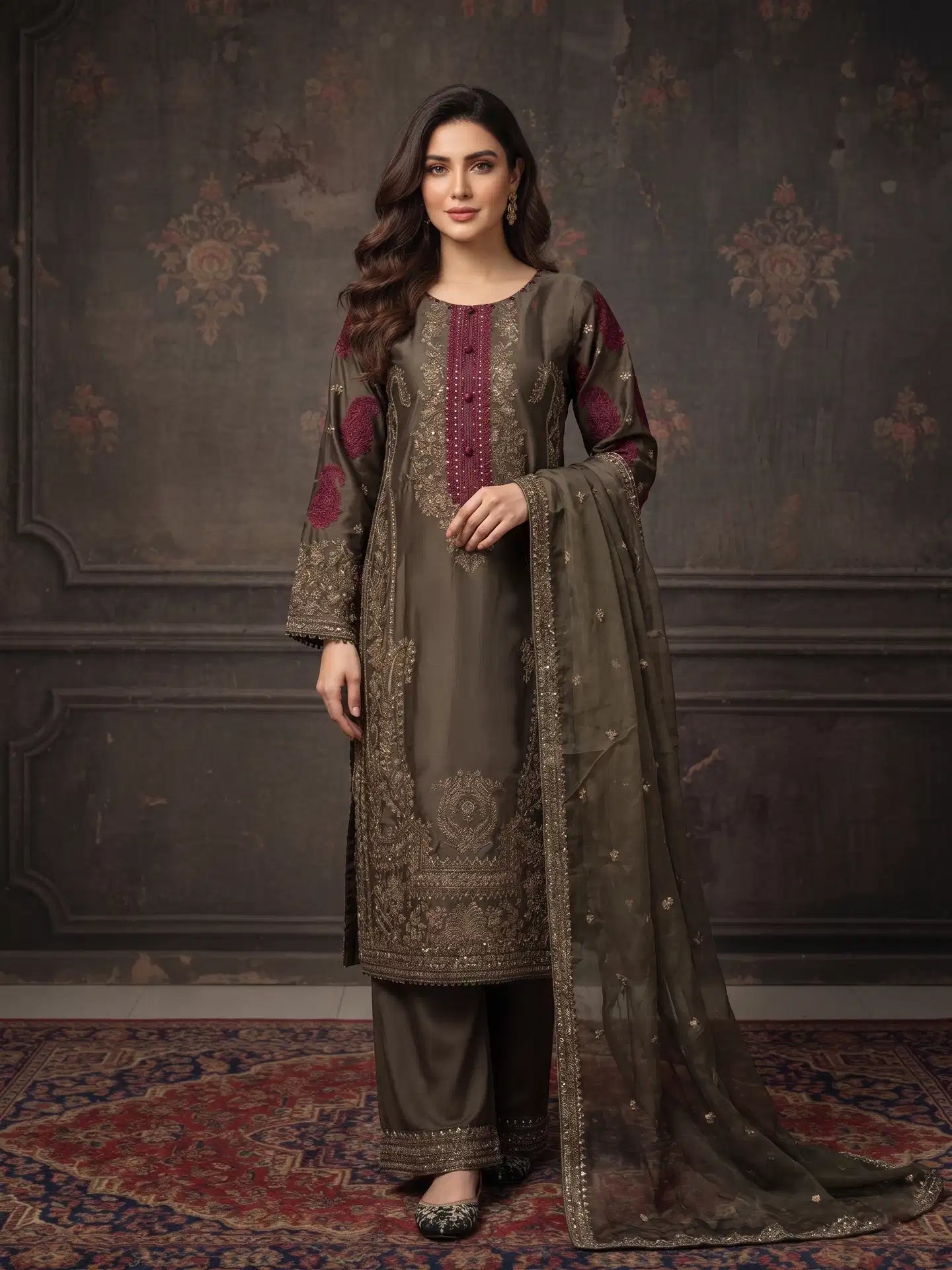 Sherrys Silk - Bronze Sienna