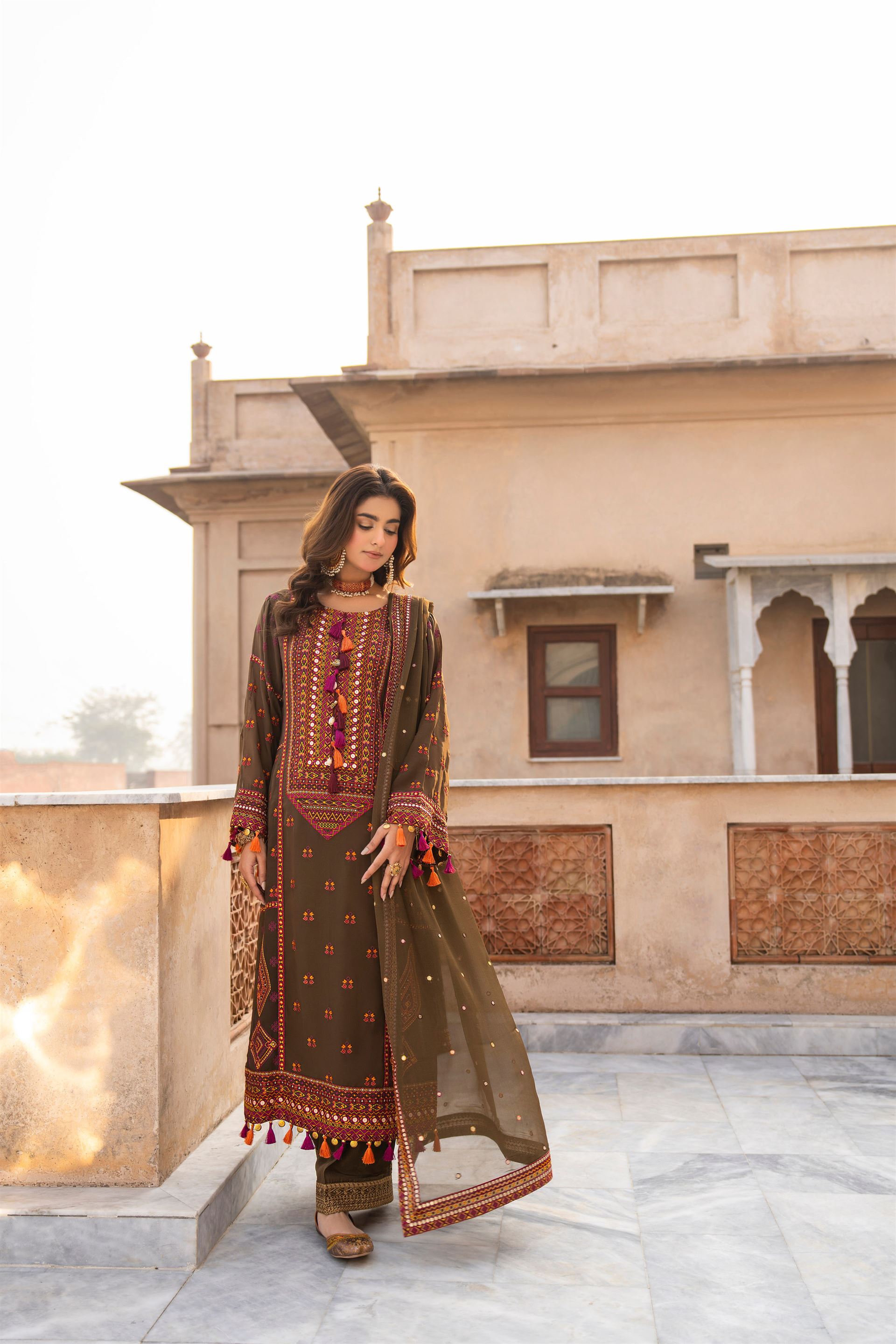 Karma Hayat - F-495 Antique olive