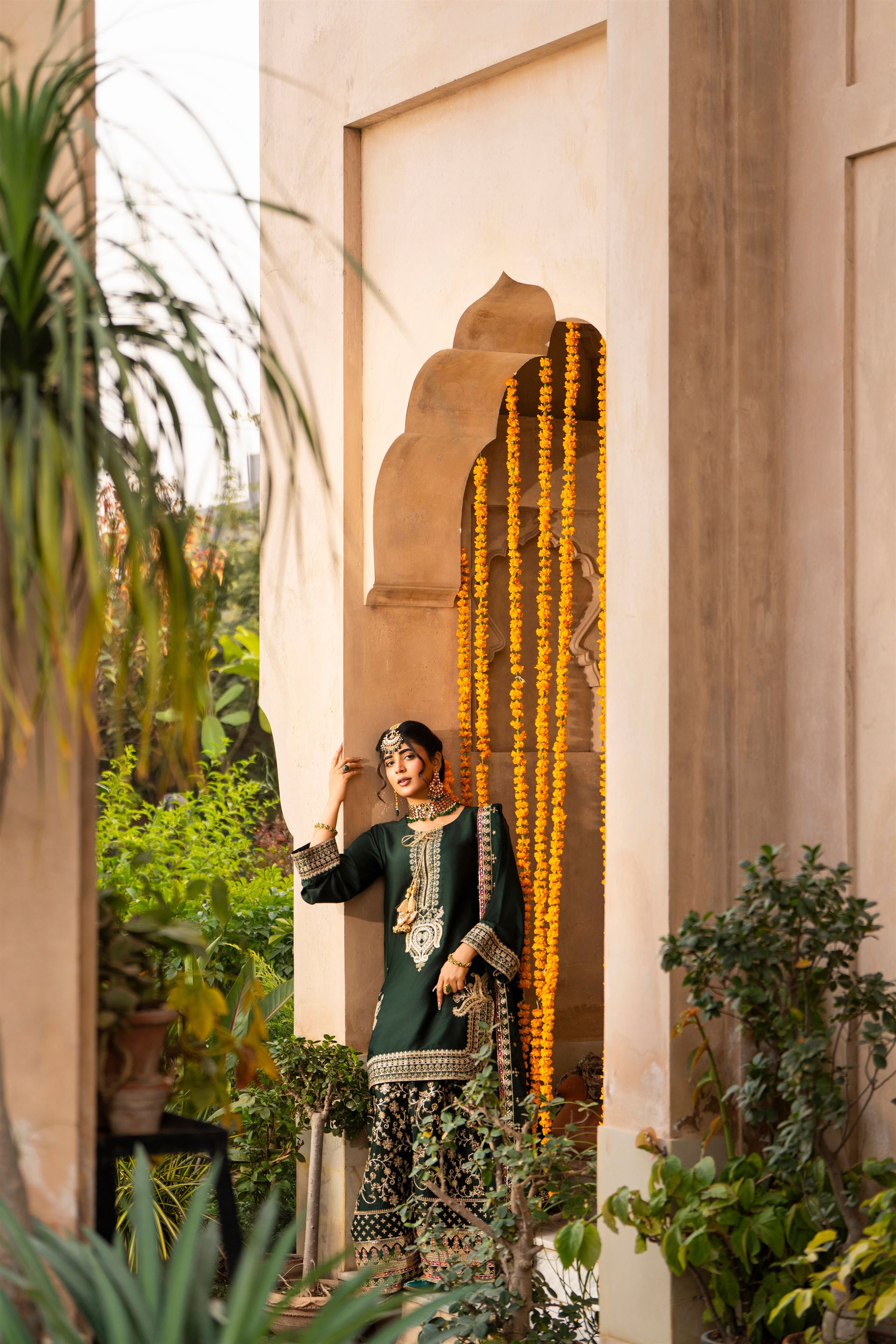 Karma Hayat - F-493 Bottle Green