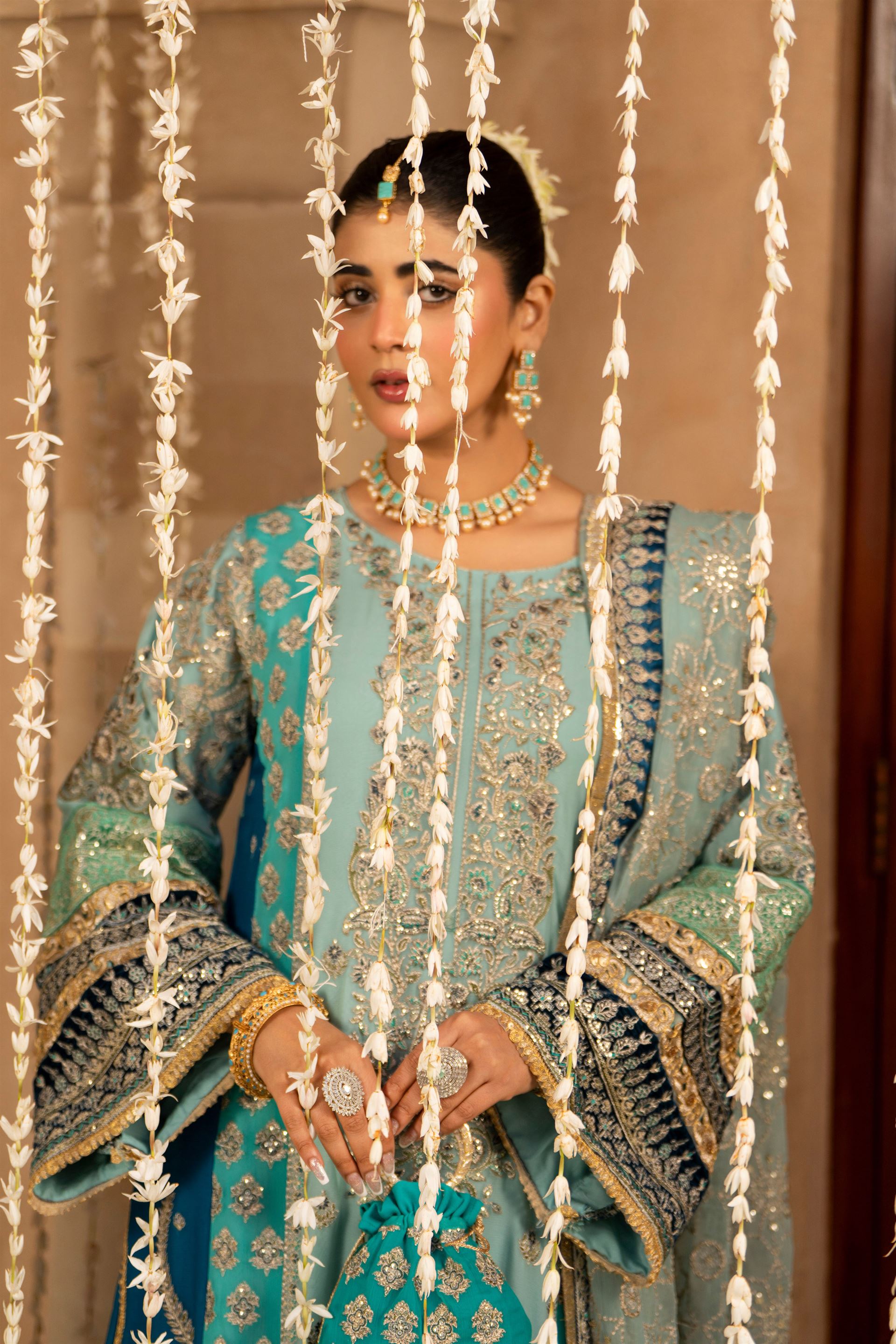 Karma Jahanara - F-501 Sky Blue