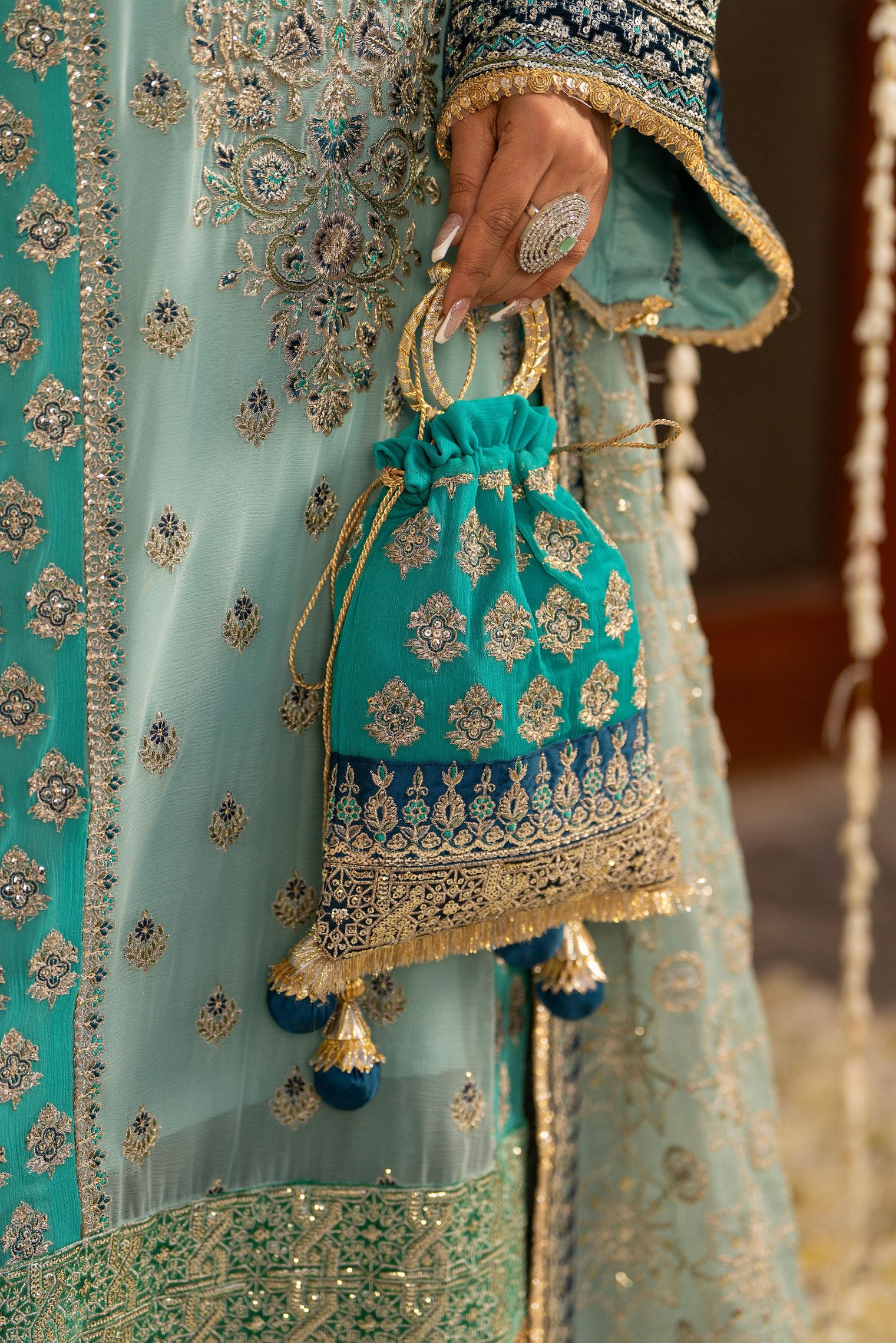 Karma Jahanara - F-501 Sky Blue