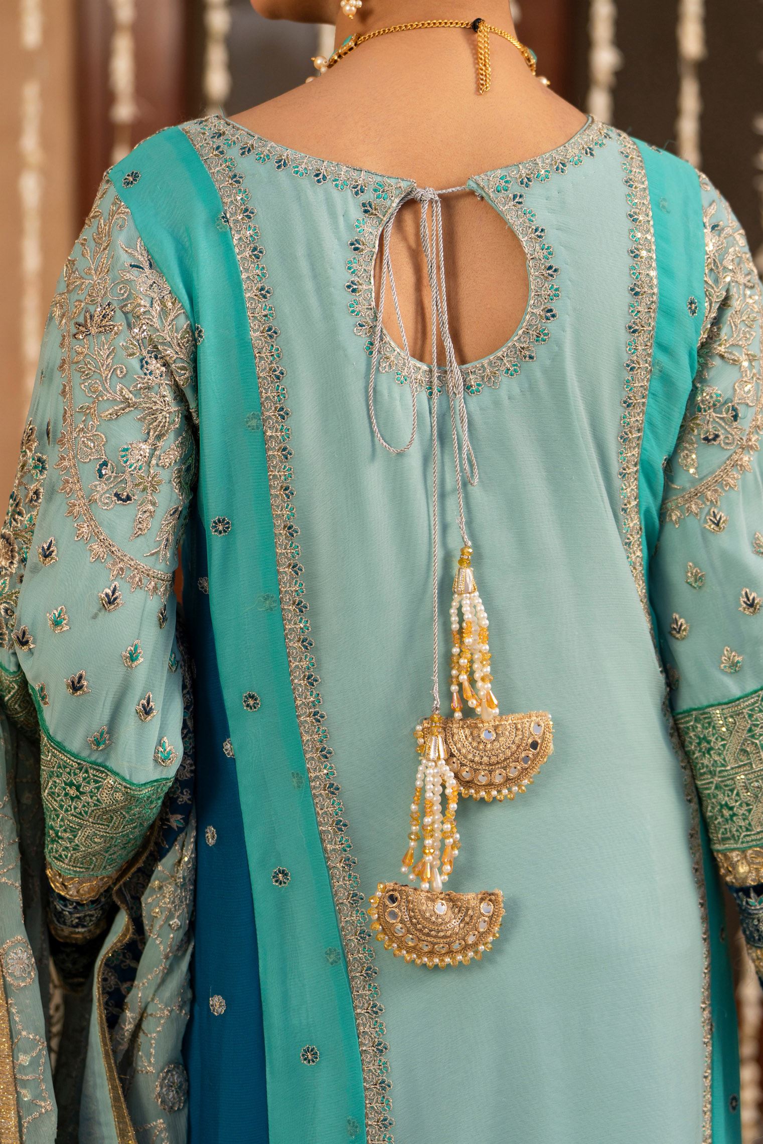 Karma Jahanara - F-501 Sky Blue