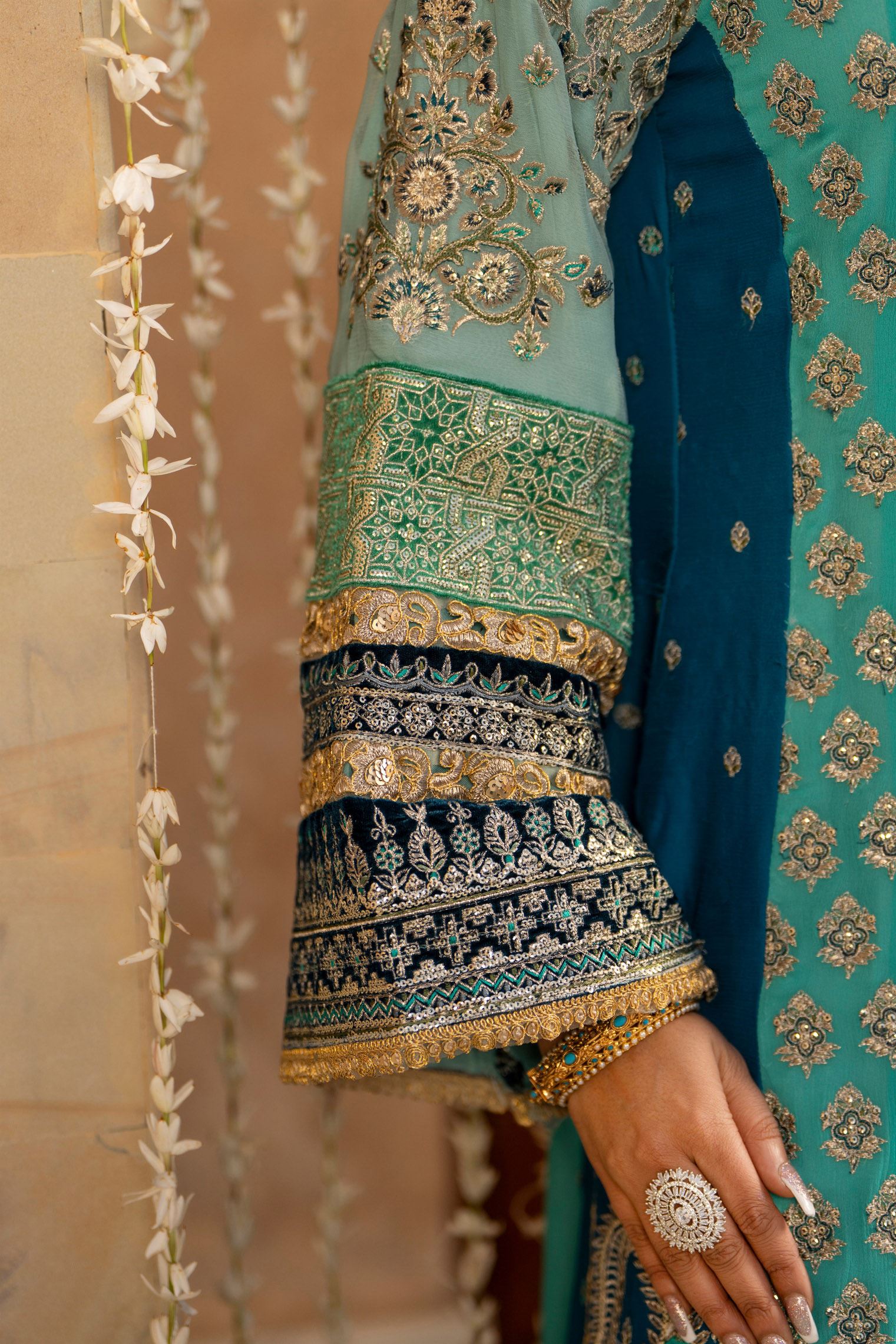 Karma Jahanara - F-501 Sky Blue