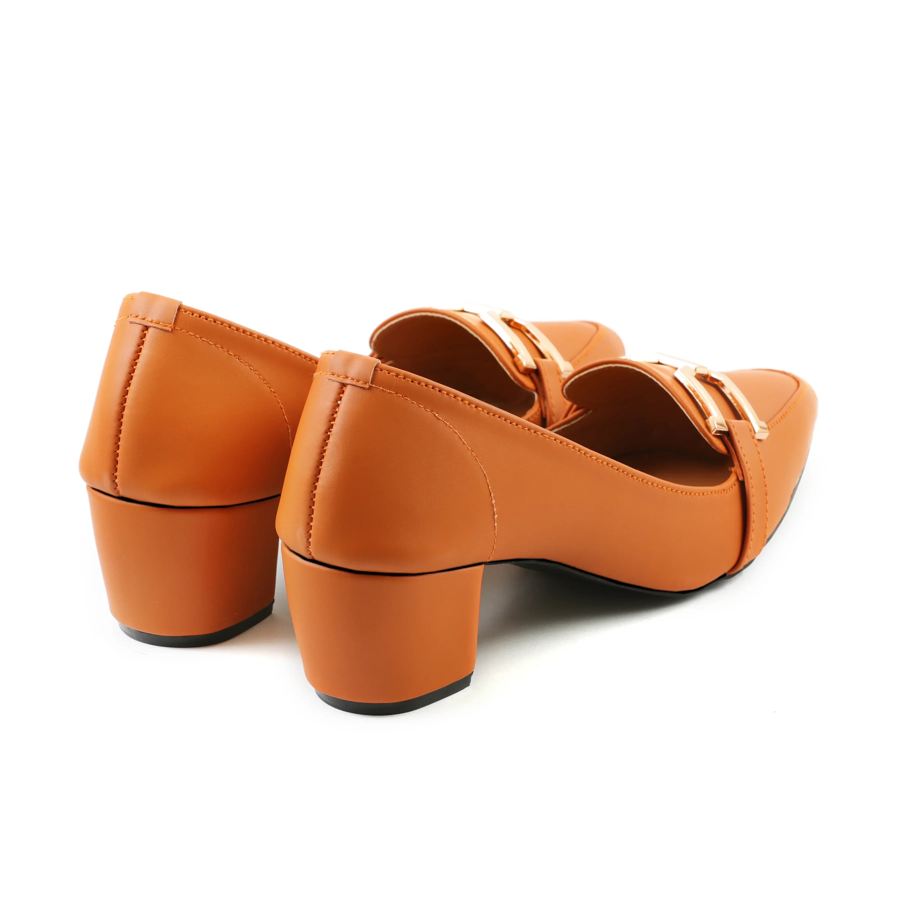 Nova Brown women court shoes