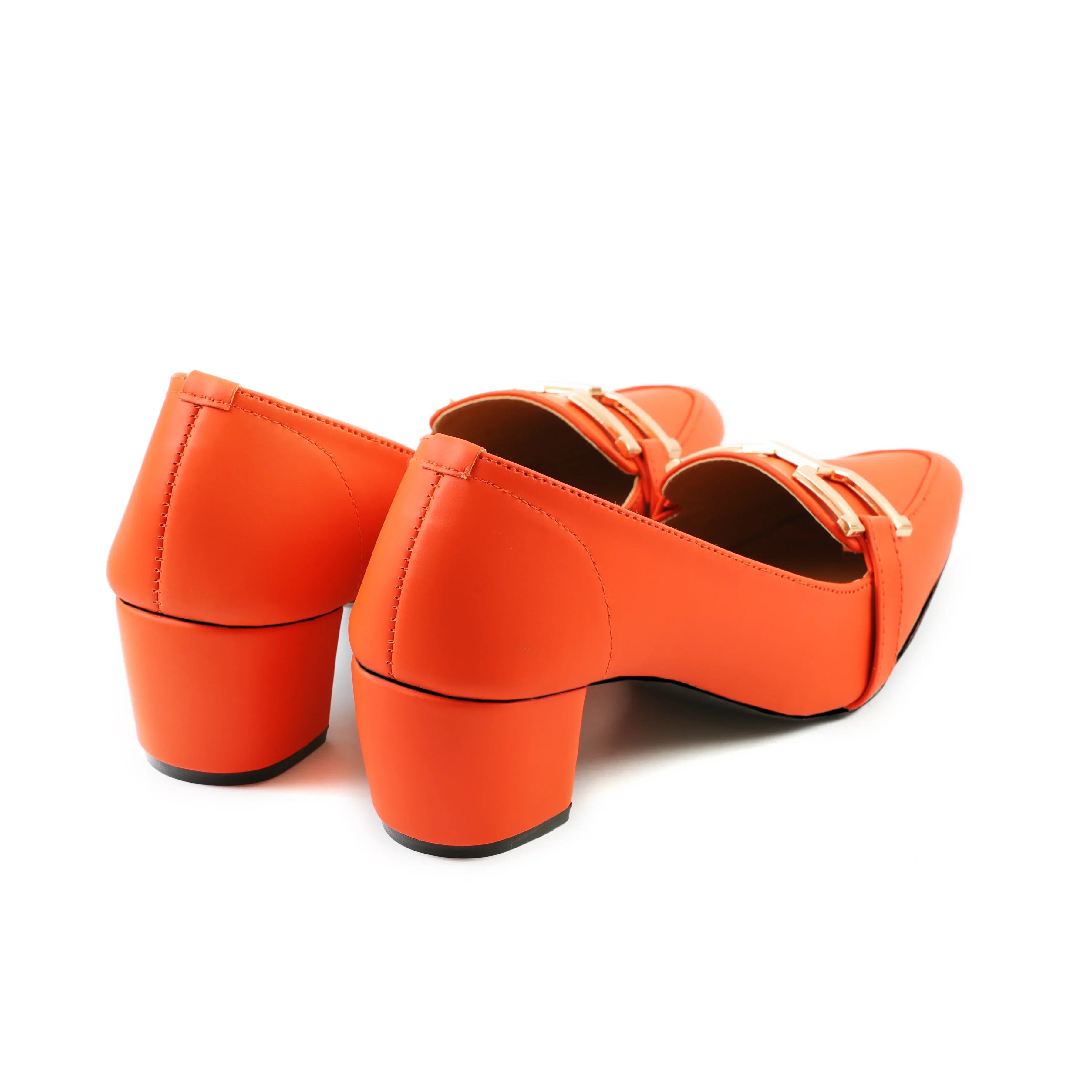 Nova Orange women court shoes