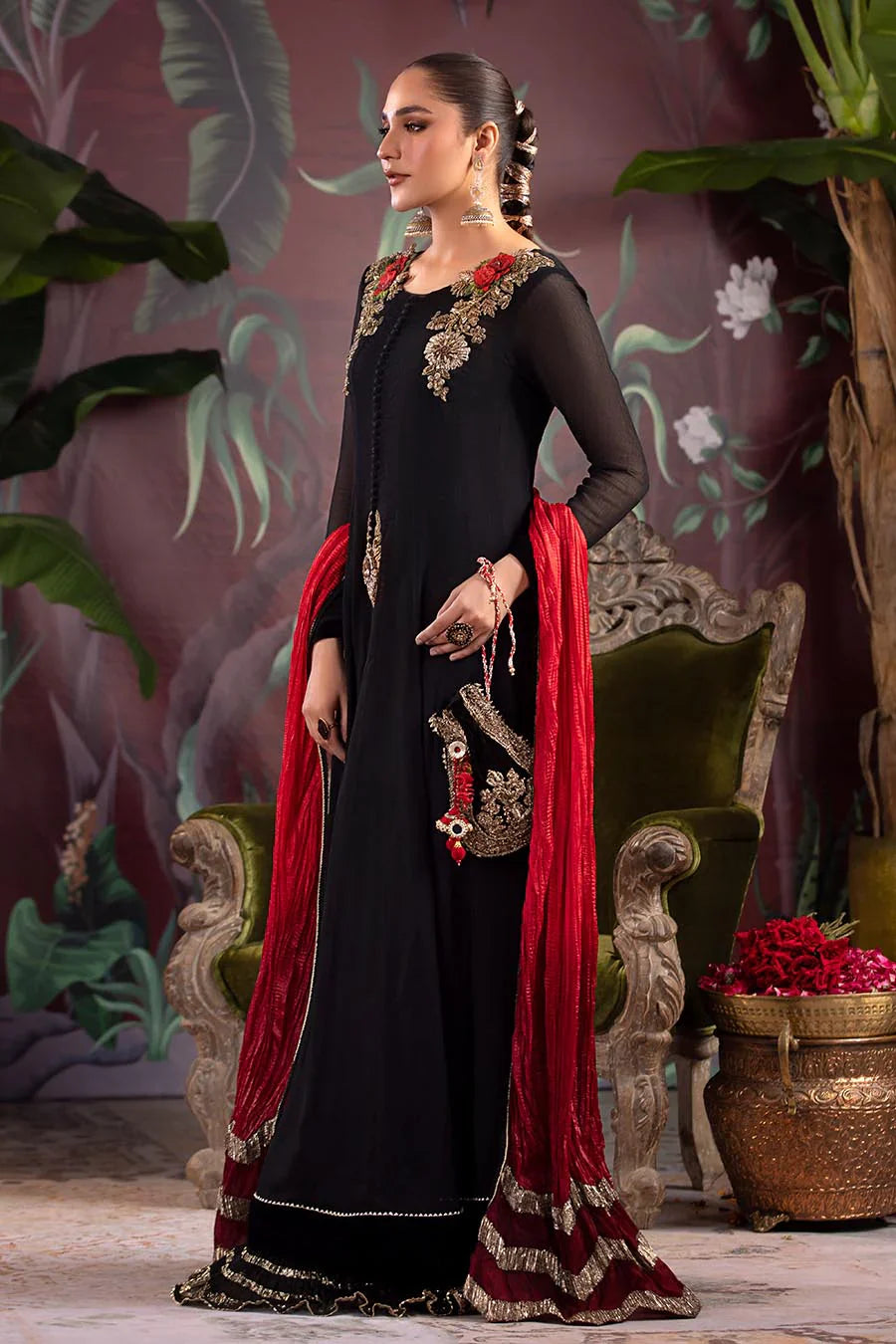 party wear khuda baksh latest dresses P-247