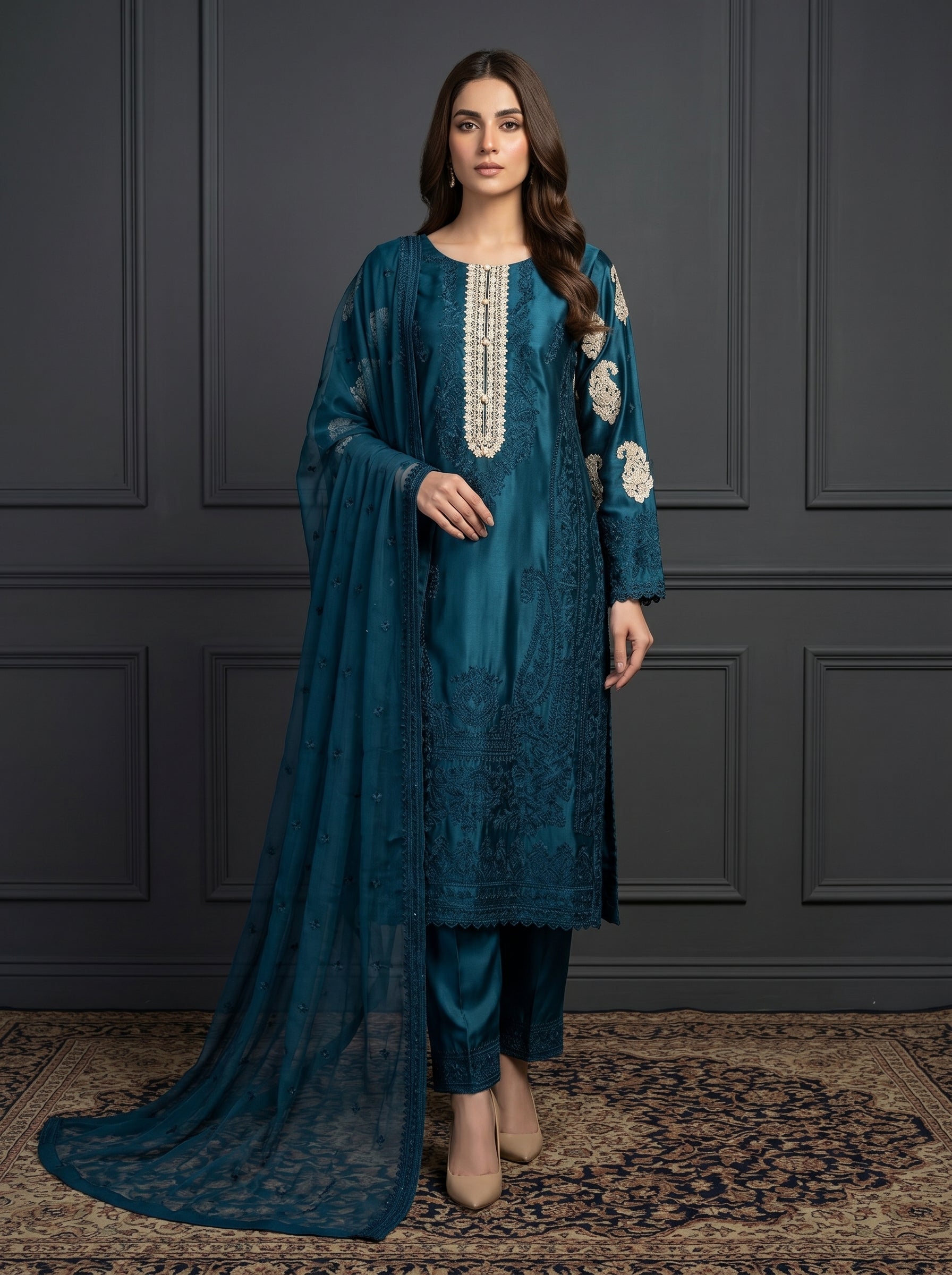 Sherrys SilK - Persian Teal