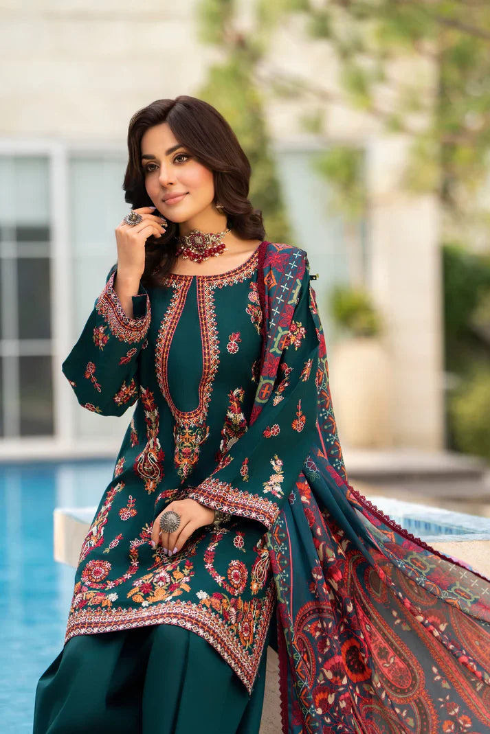 Karma Rang Ja 1491 Teal Green