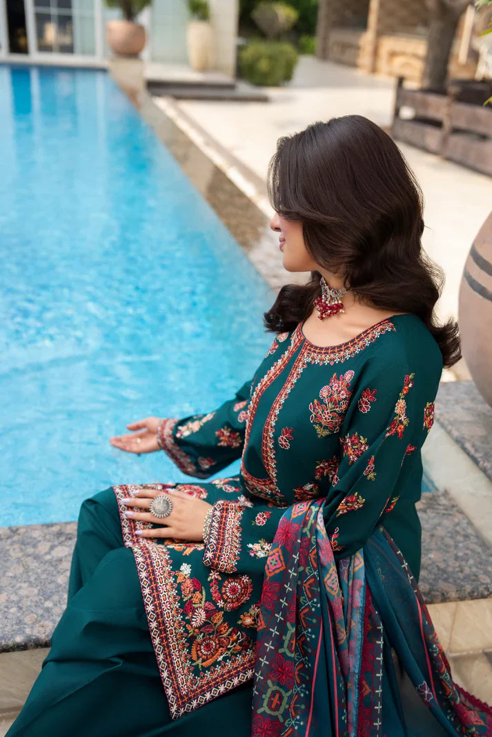 Karma Rang Ja 1491 Teal Green