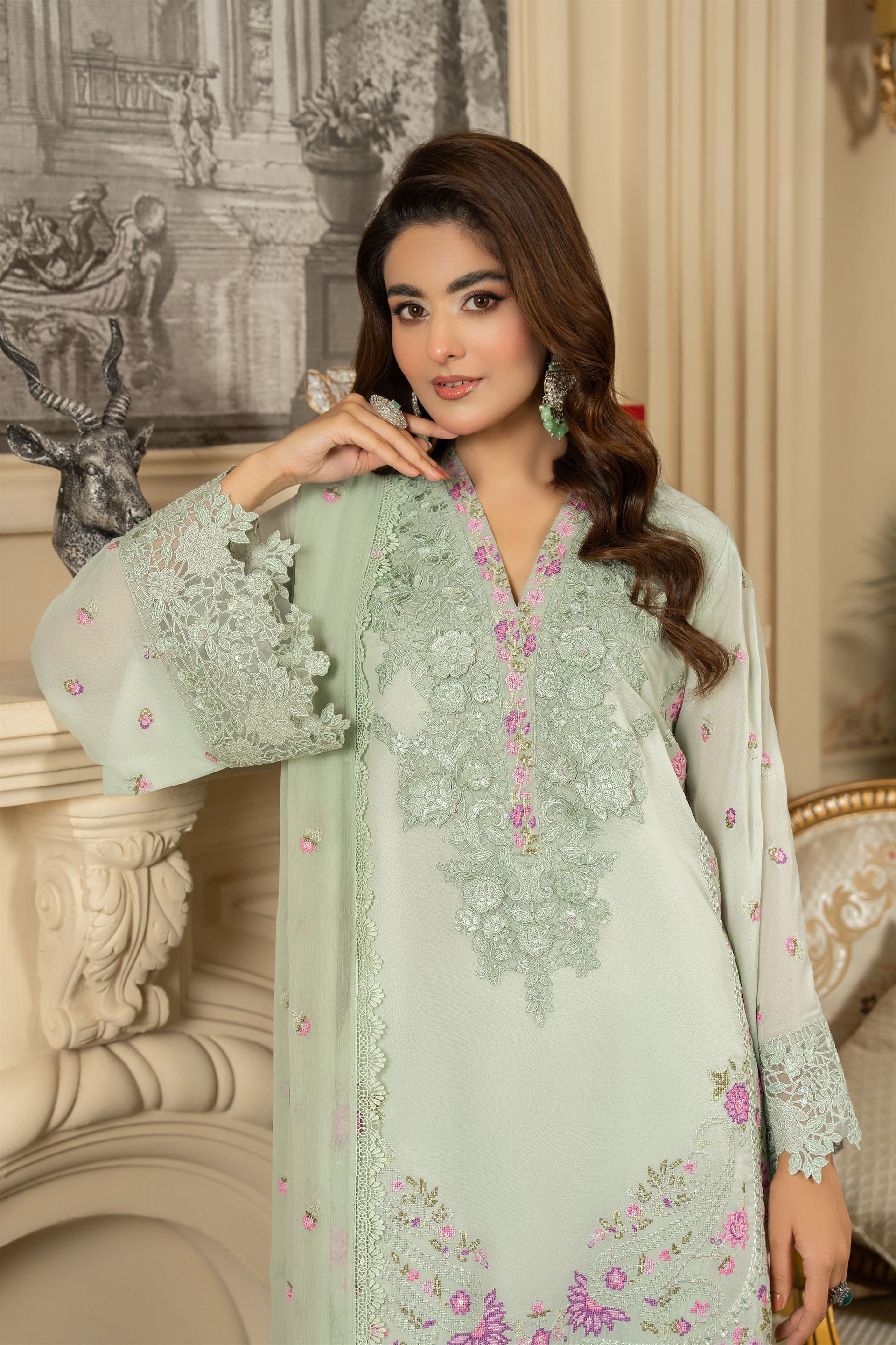 Pastel Sage Green - F-464