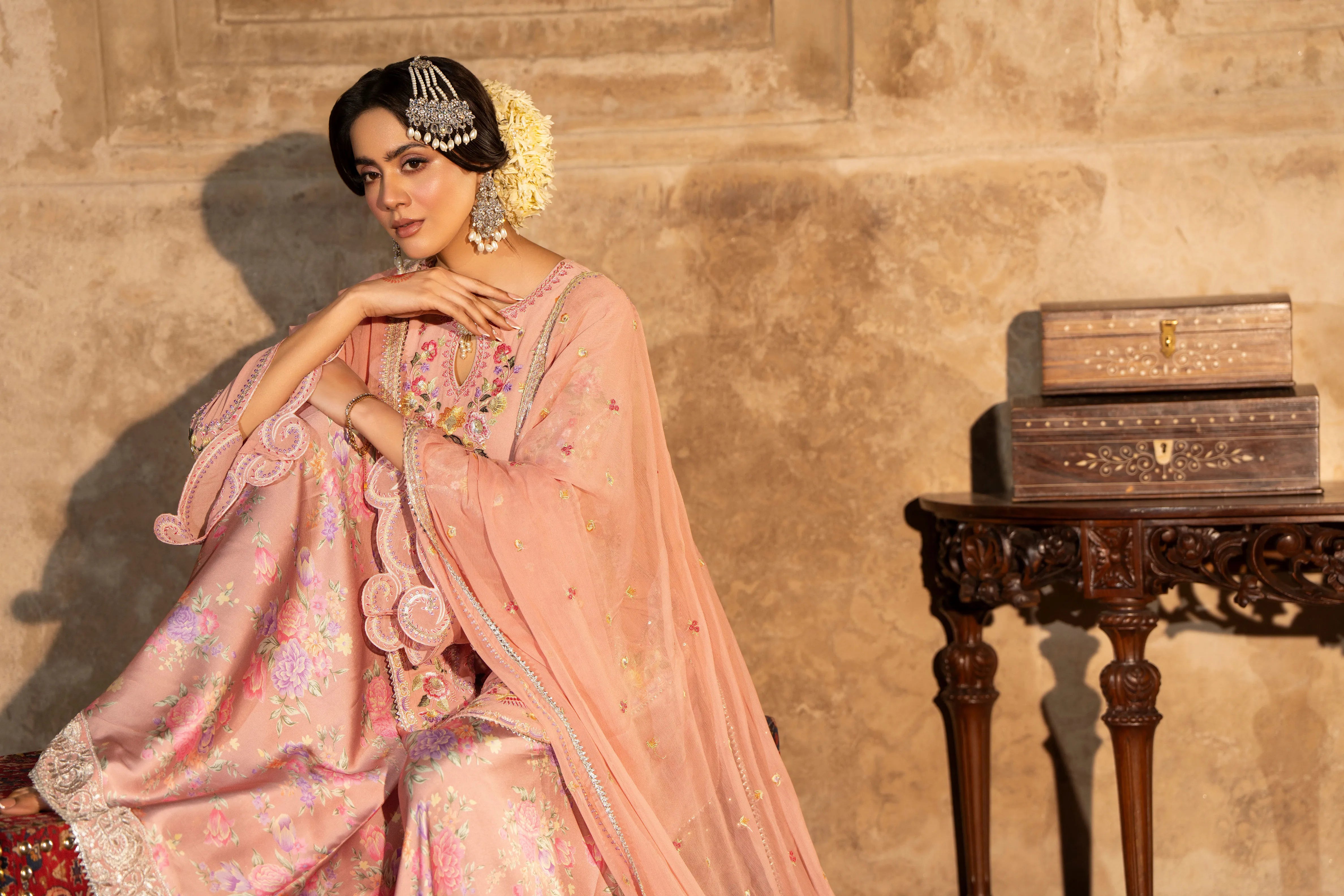 Karma - Saj Dhaj - F-524 Baby Pink