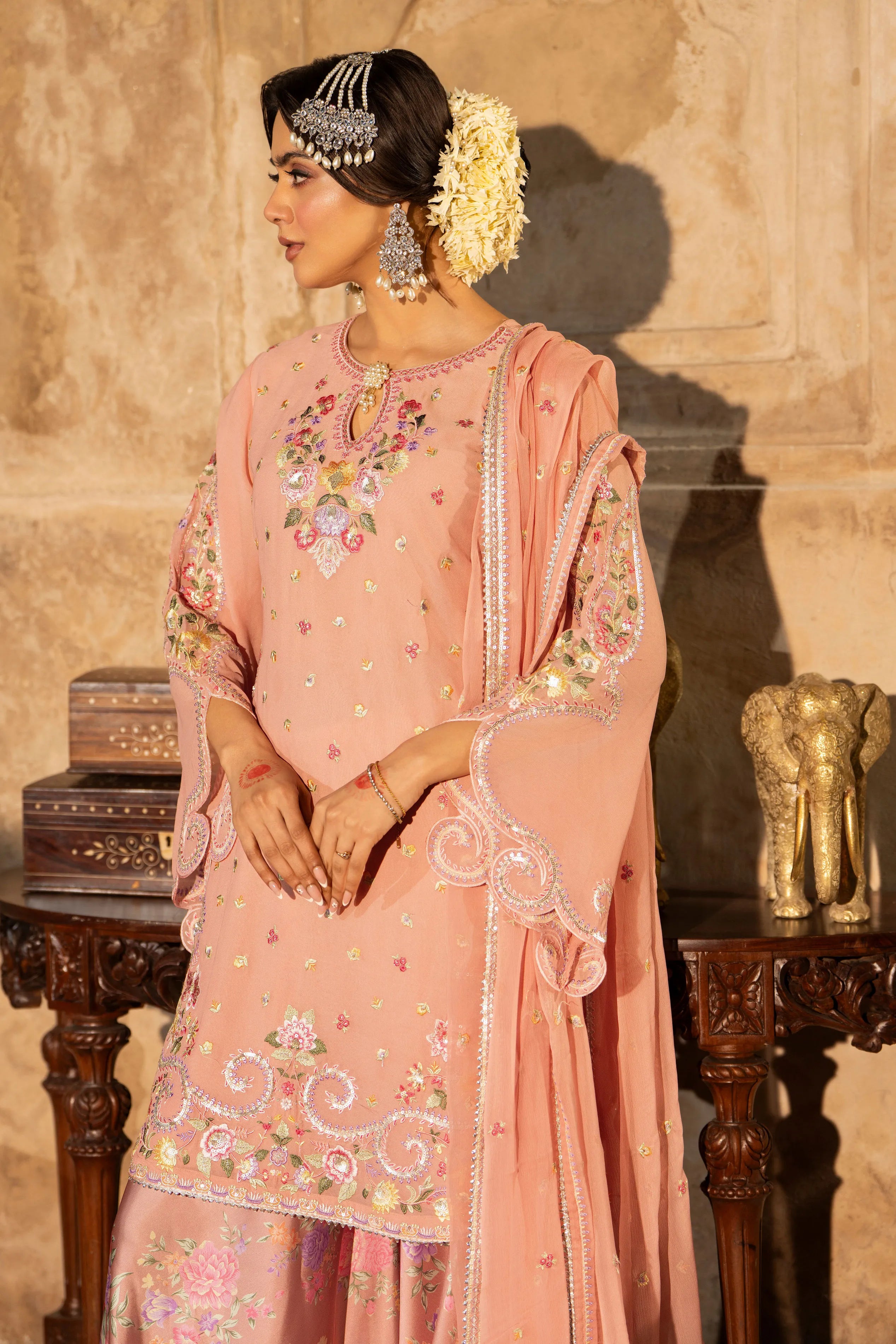 Karma - Saj Dhaj - F-524 Baby Pink